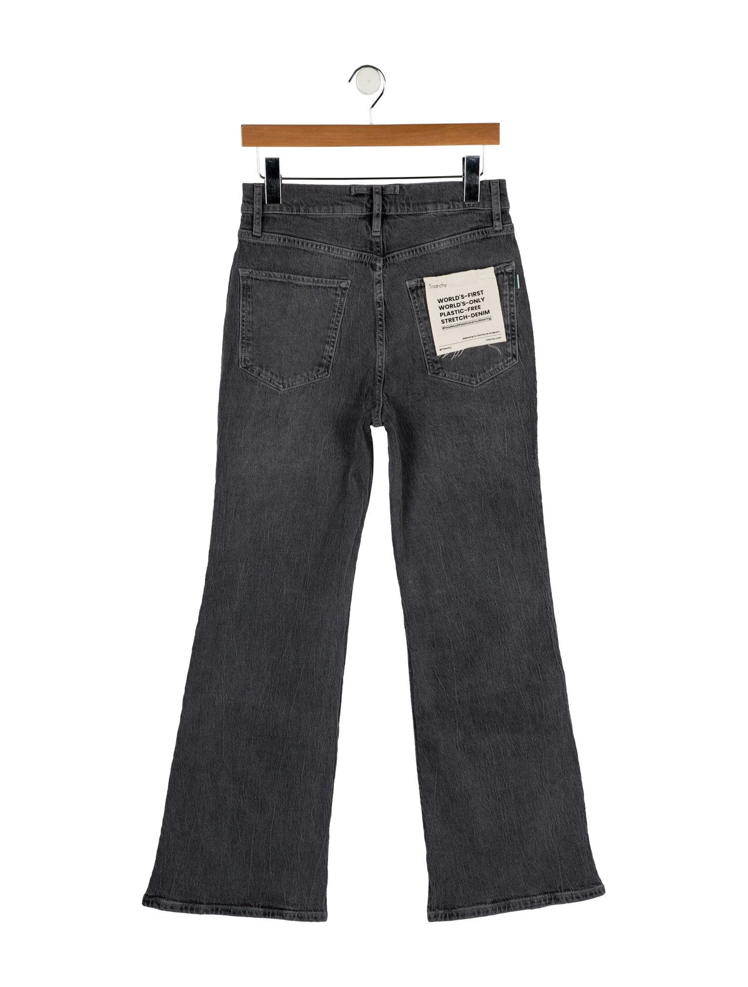 Triarchy Mid-Rise Wide Leg Jeans
