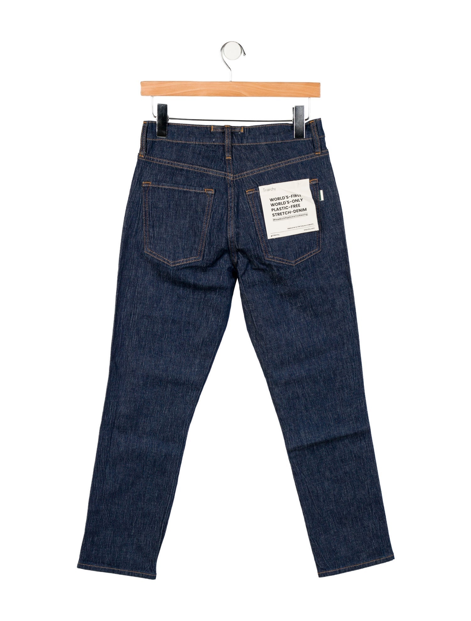 Triarchy Mid-Rise Straight Leg Jeans