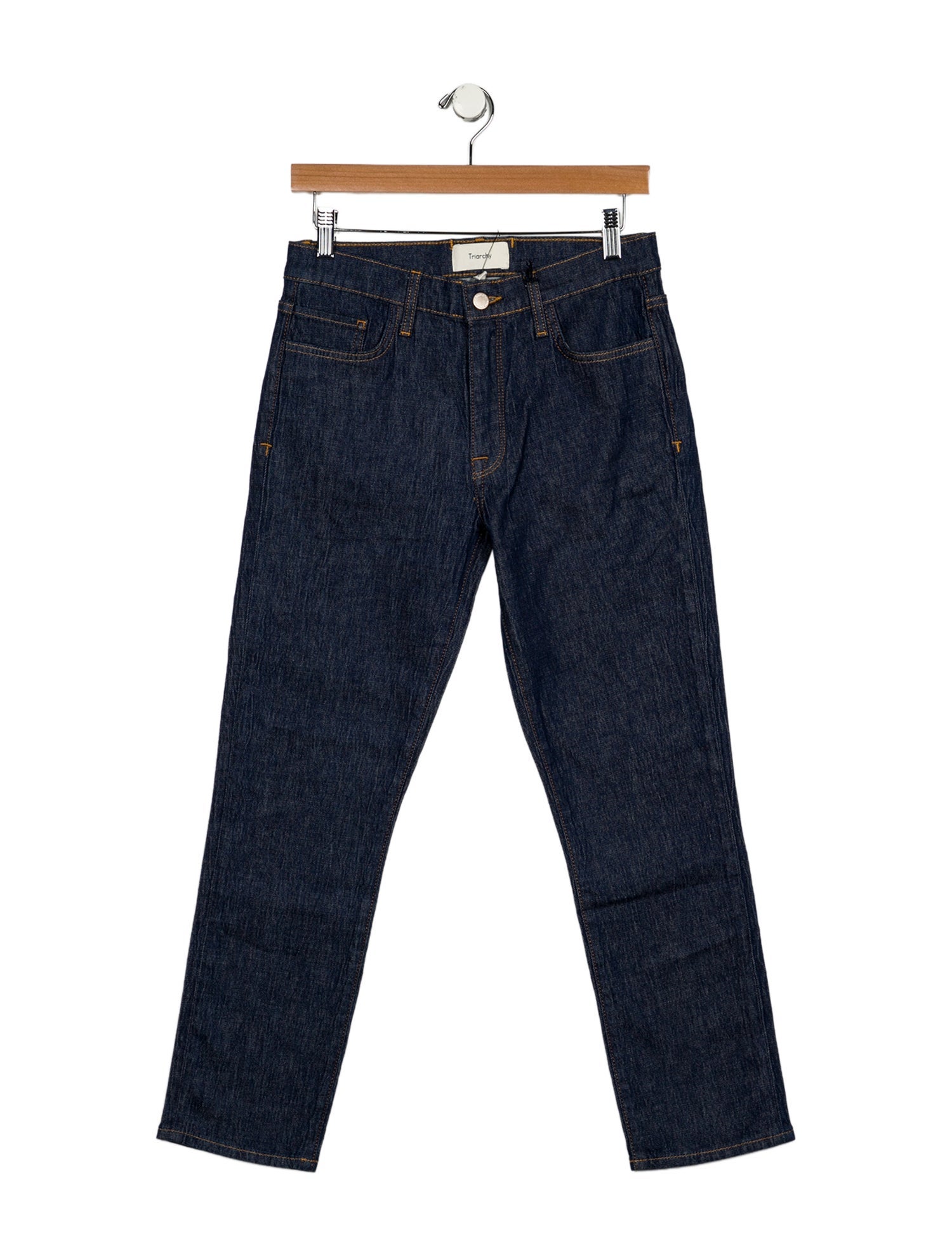 Triarchy Mid-Rise Straight Leg Jeans