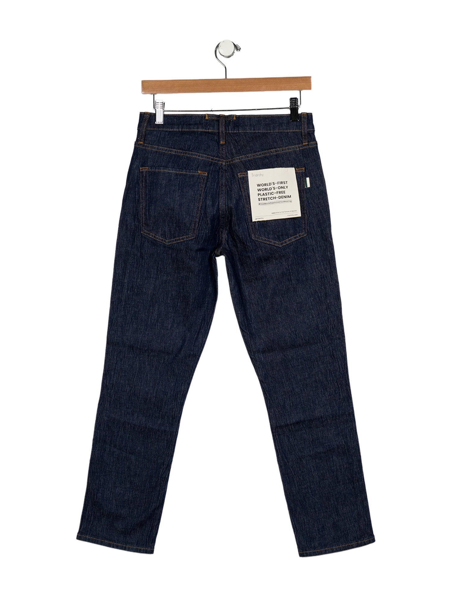 Triarchy Mid-Rise Straight Leg Jeans