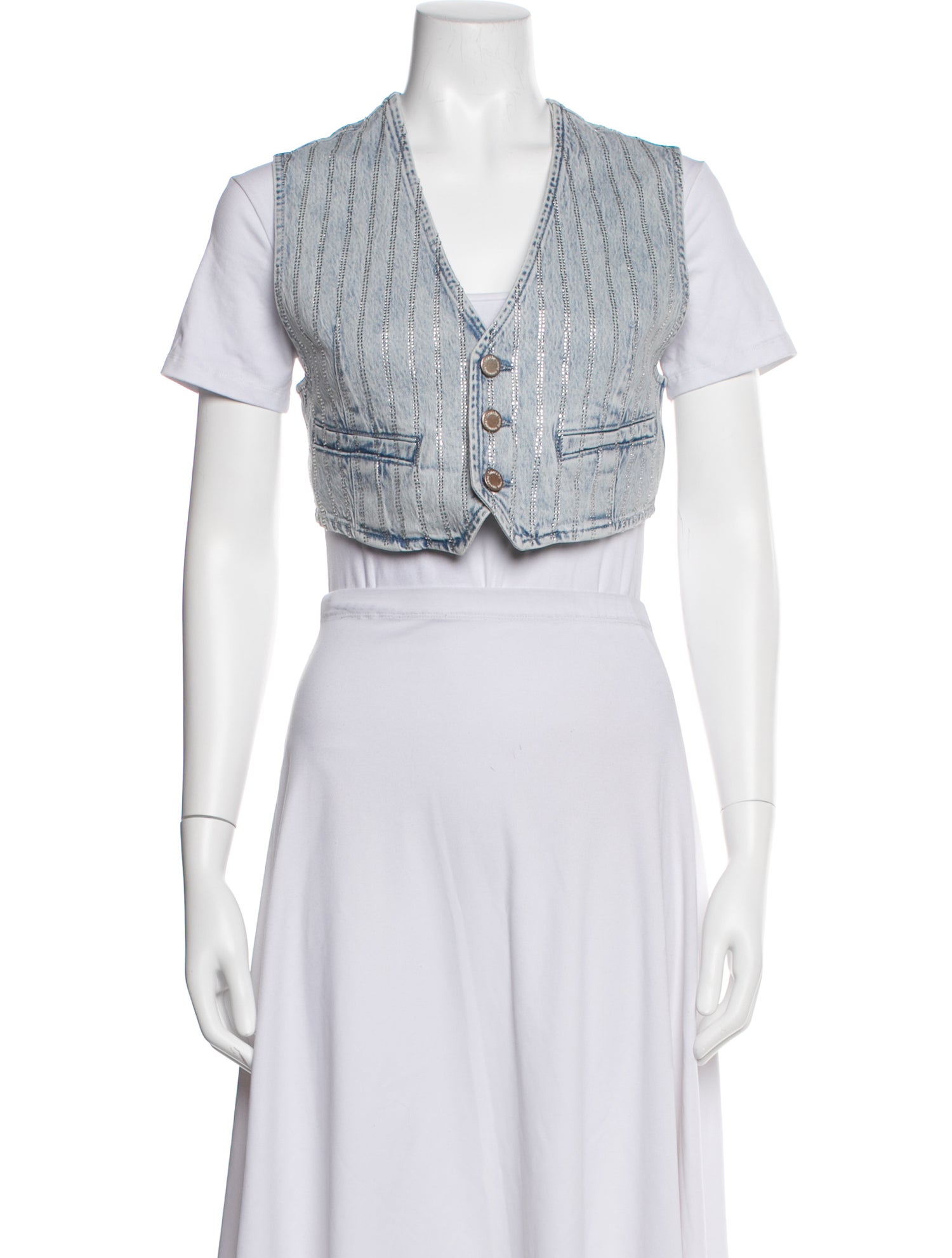 Triarchy Striped Vest w/ Tags