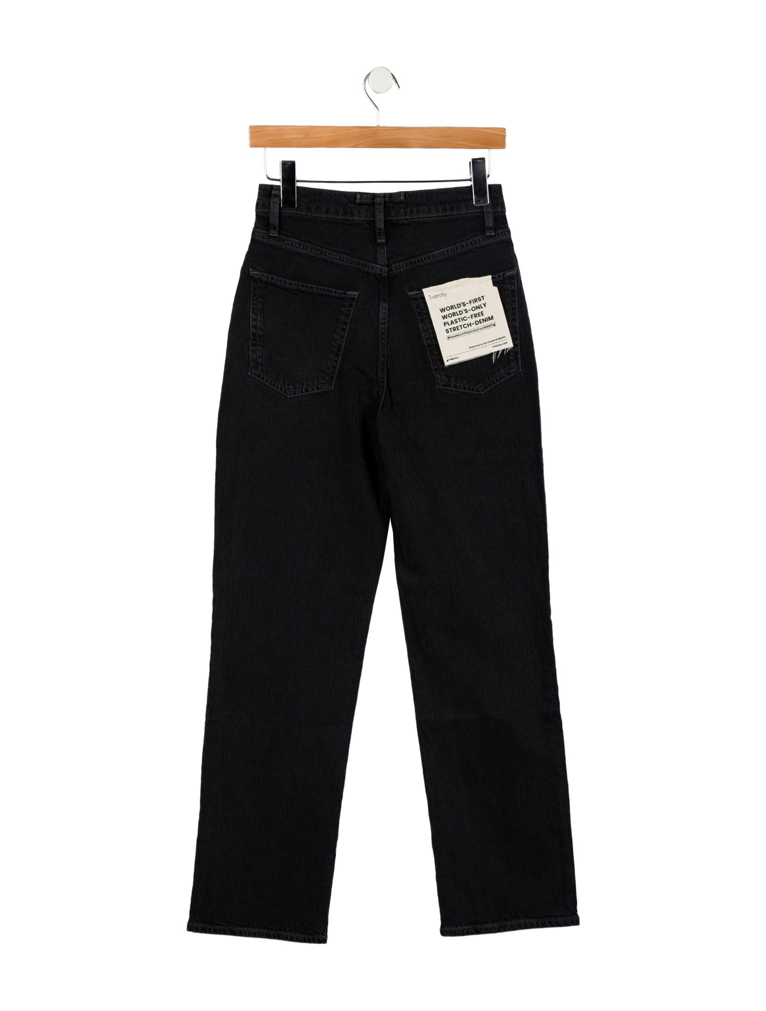 Triarchy High-Rise Straight Leg Jeans w/ Tags