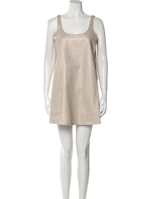 Triarchy Square Neckline Mini Dress