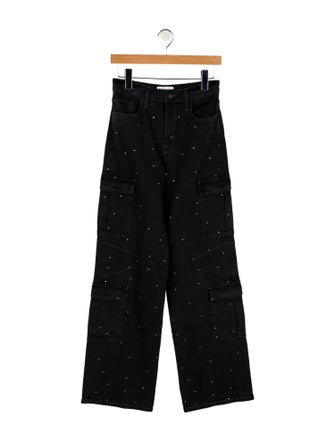 Triarchy High-Rise Wide Leg Jeans
