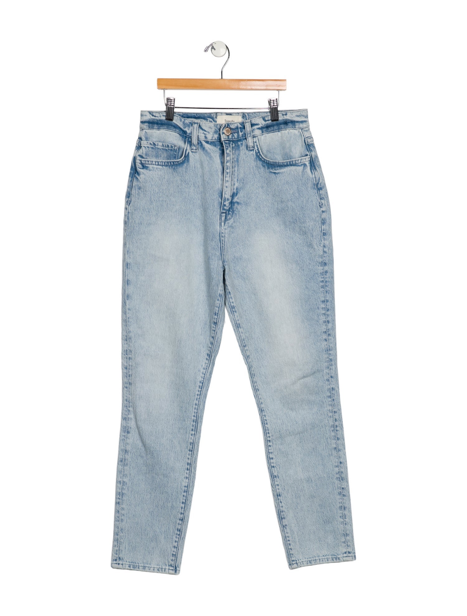 Triarchy High-Rise Straight Leg Jeans