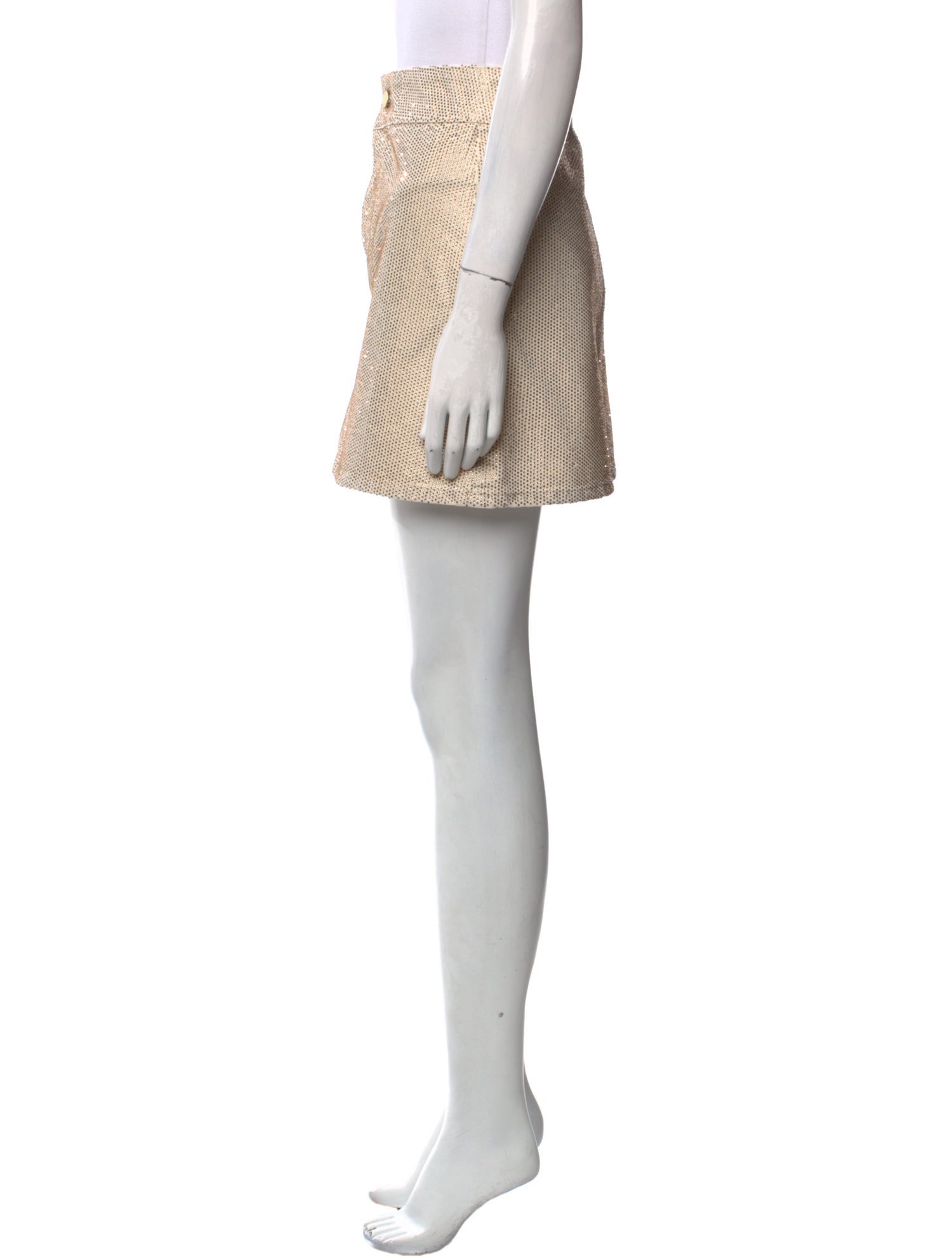 Triarchy Studded Accents Mini Skirt