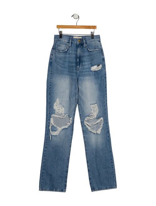 Triarchy High-Rise Straight Leg Jeans