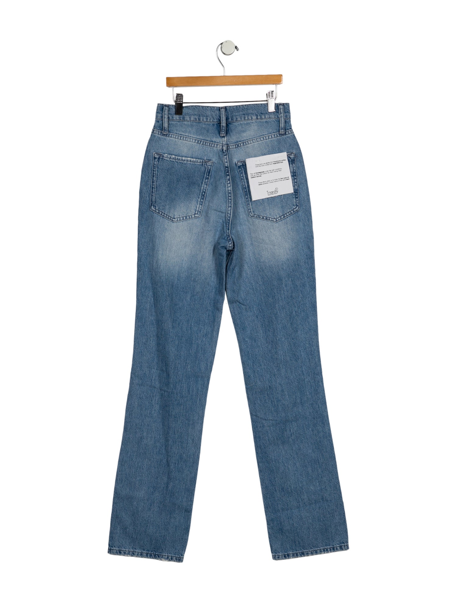 Triarchy High-Rise Straight Leg Jeans