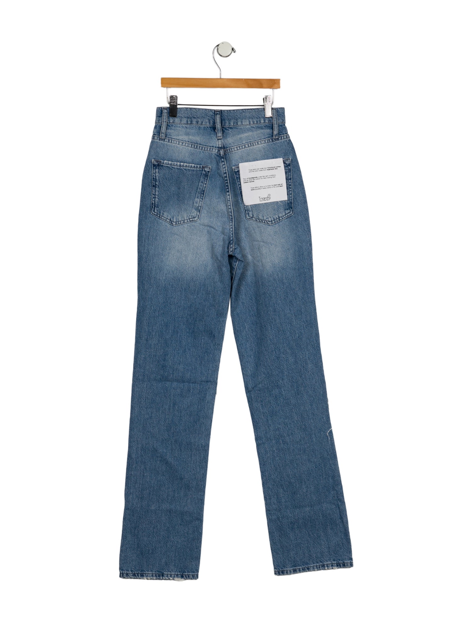 Triarchy High-Rise Straight Leg Jeans