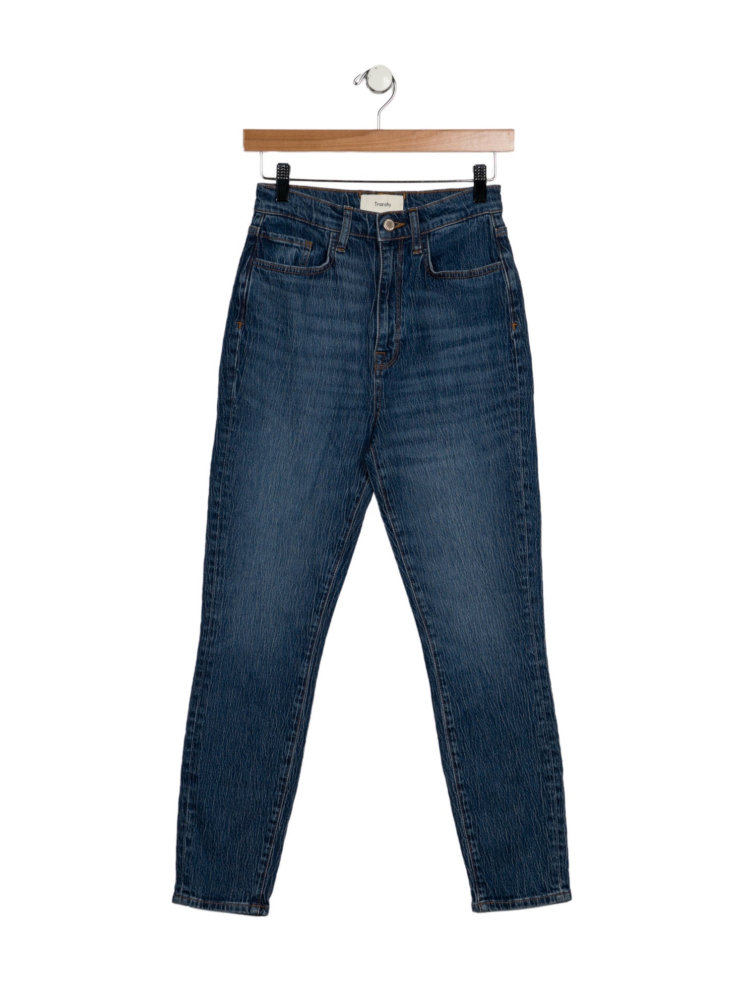 Triarchy High-Rise Skinny Leg Jeans