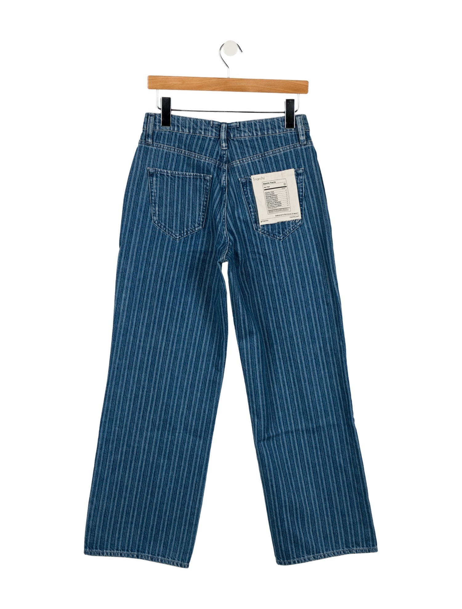 Triarchy Mid-Rise Wide Leg Jeans