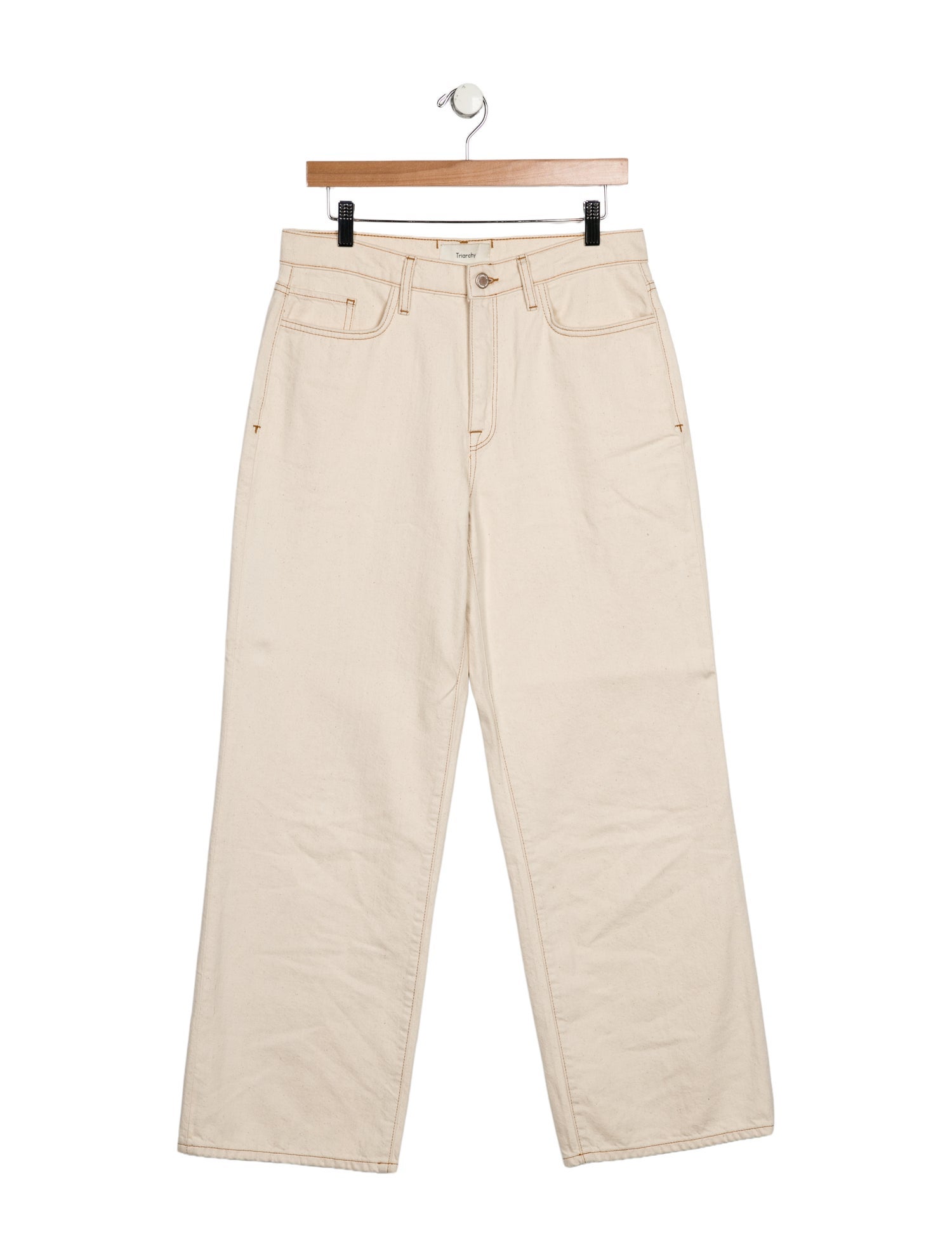 Triarchy High-Rise Wide Leg Jeans