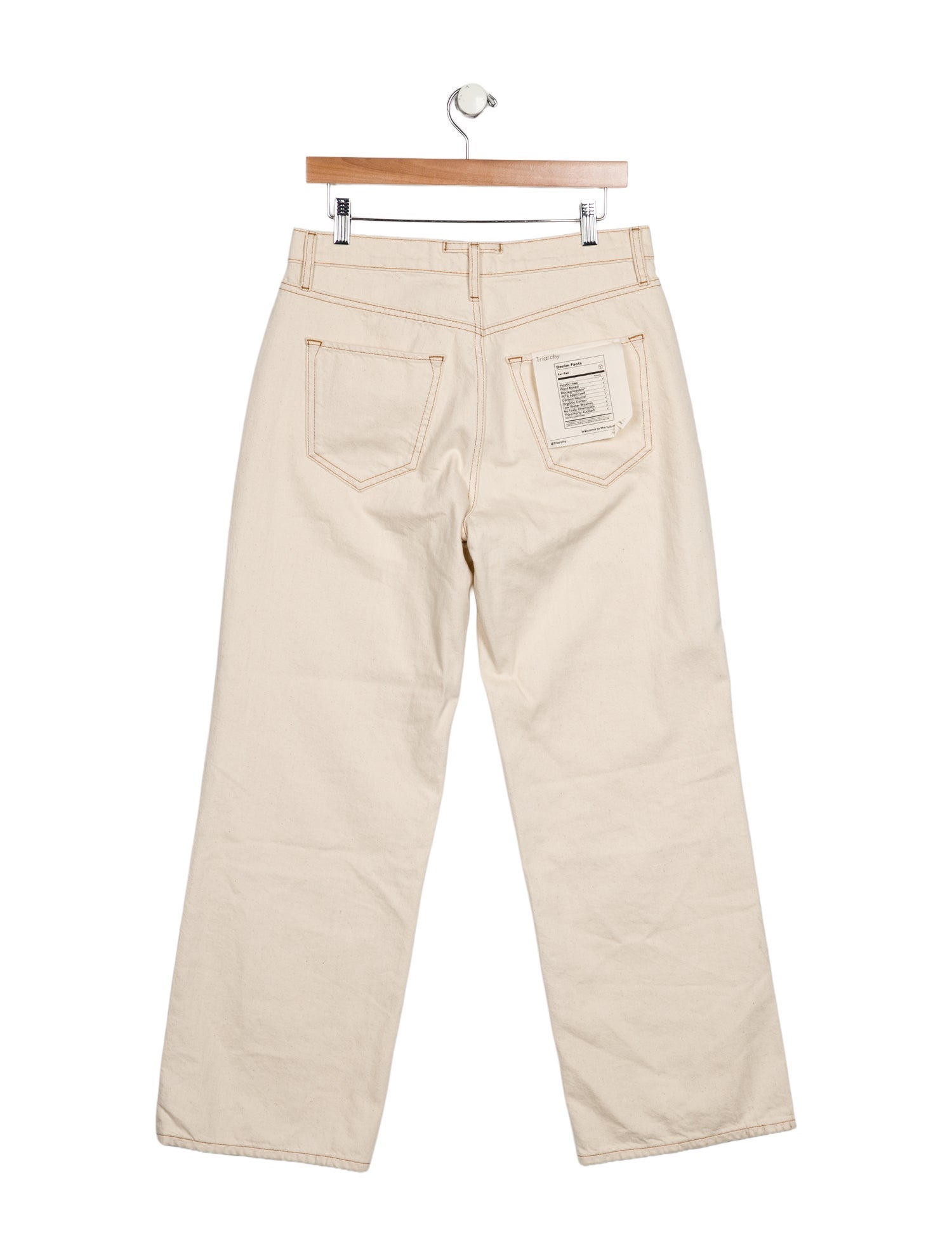 Triarchy High-Rise Wide Leg Jeans