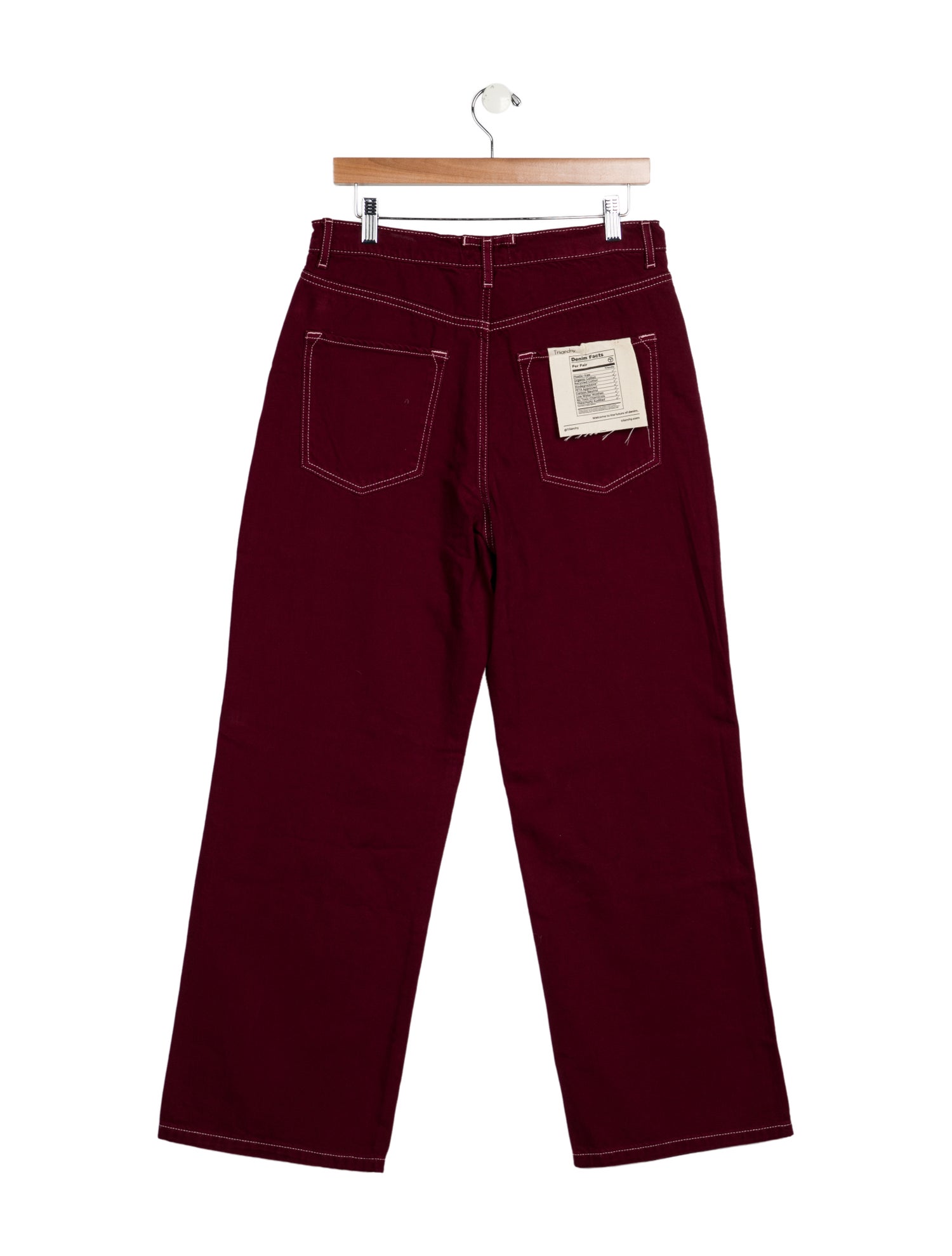 Triarchy High-Rise Wide Leg Jeans