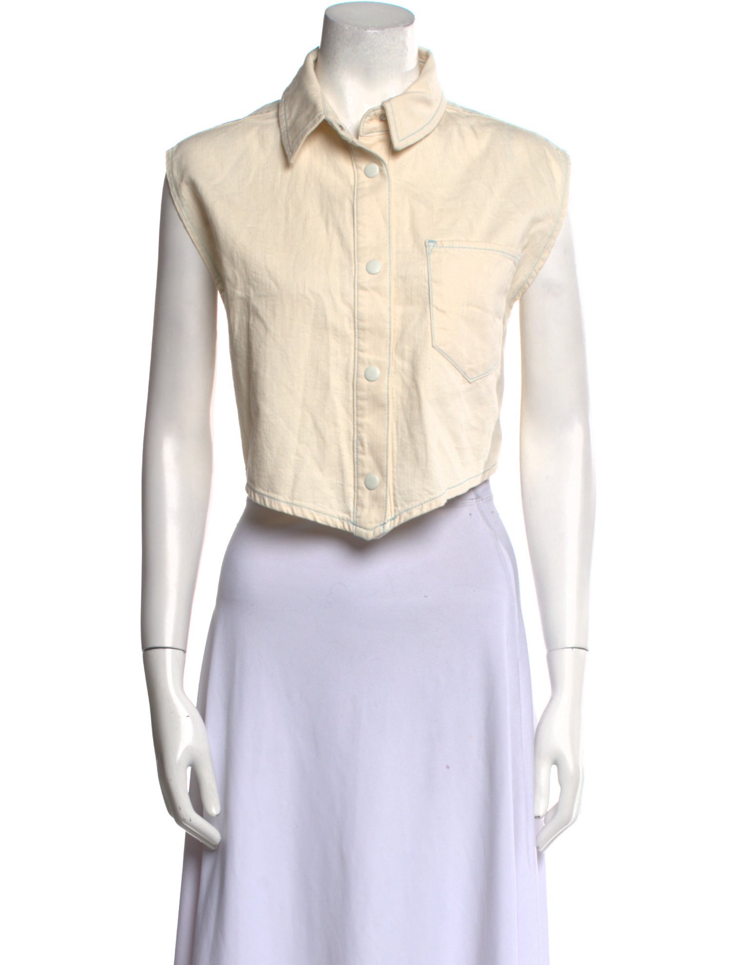 Triarchy Sleeveless Crop Top