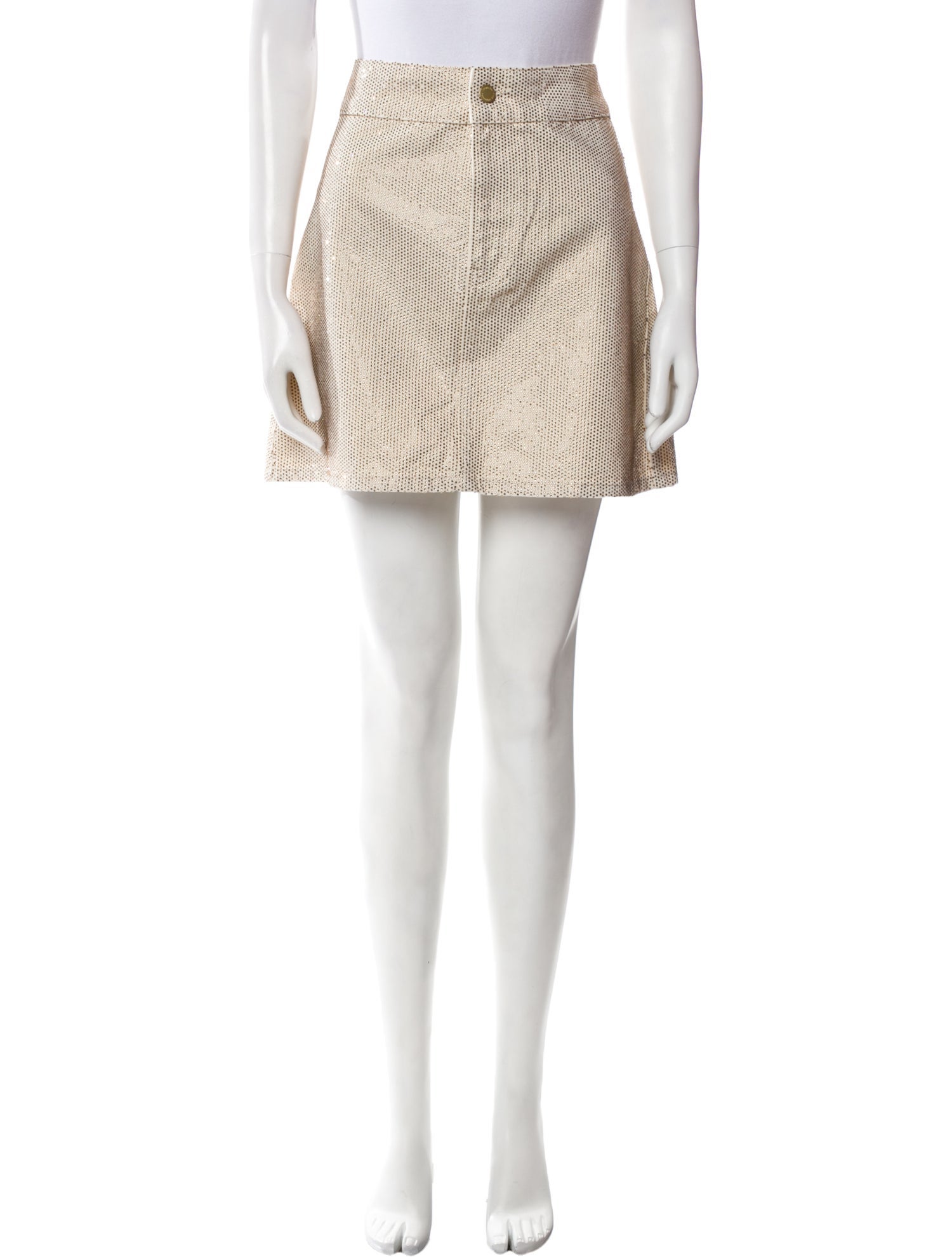 Triarchy Studded Accents Mini Skirt