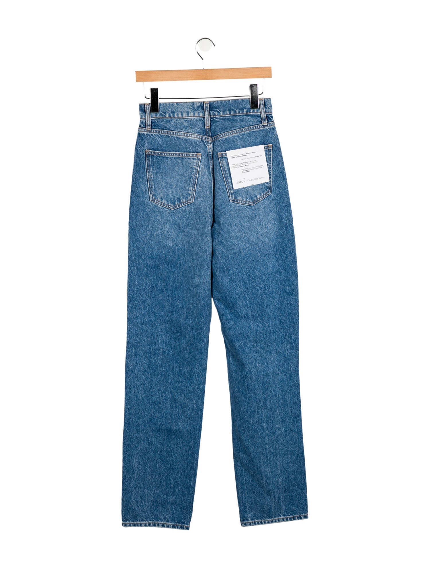 Triarchy High-Rise Straight Leg Jeans
