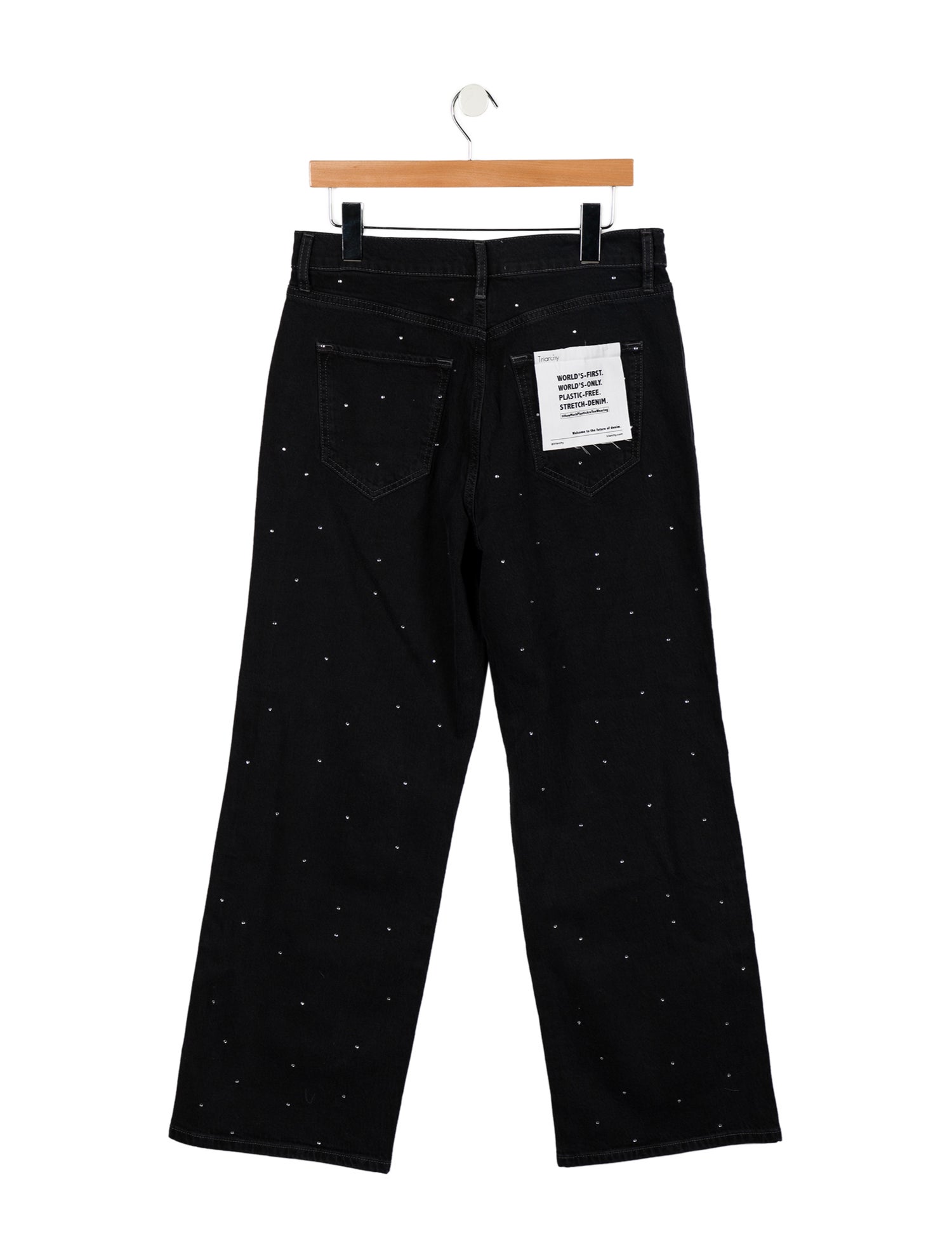 Triarchy High-Rise Wide Leg Jeans