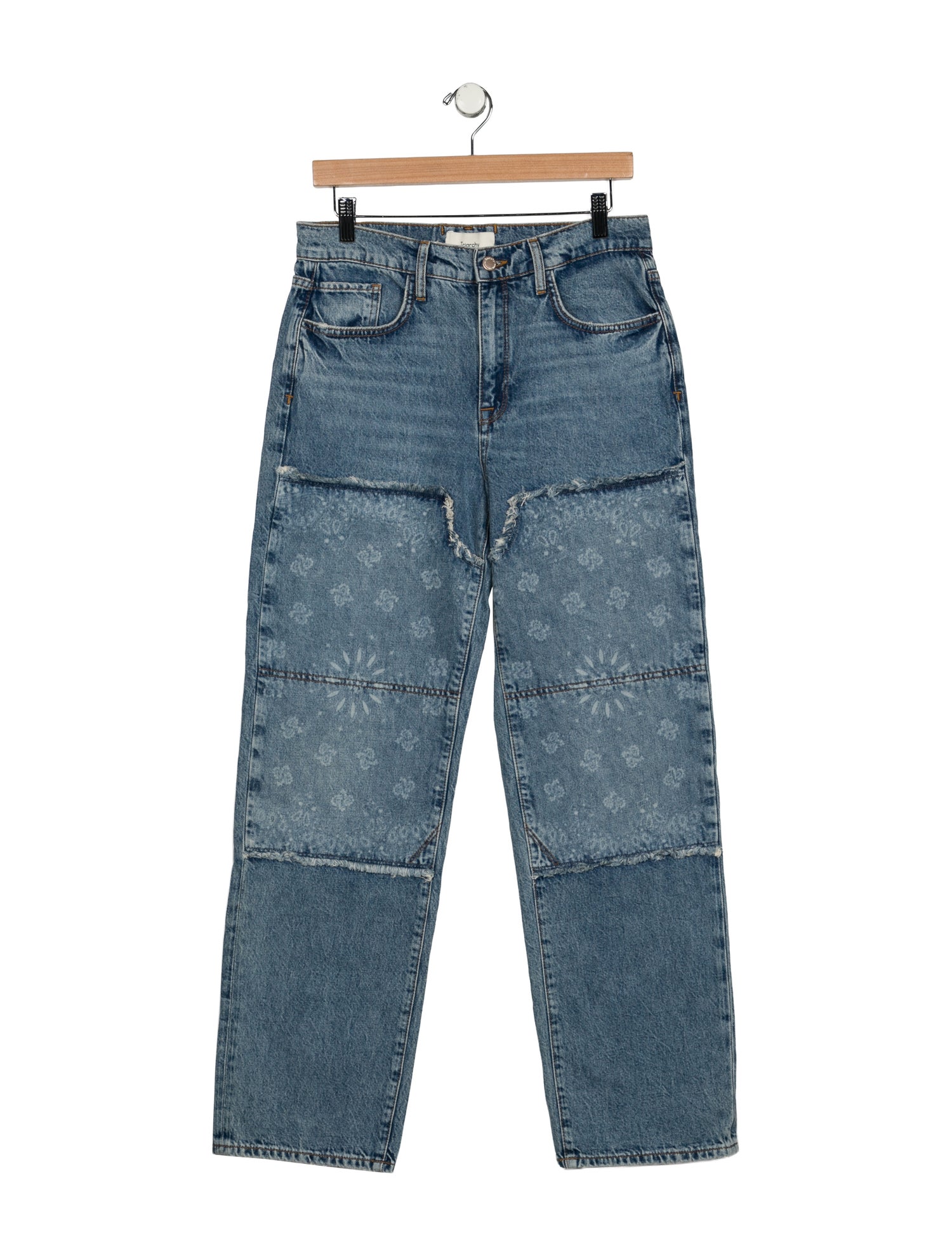Triarchy Mid-Rise Straight Leg Jeans w/ Tags