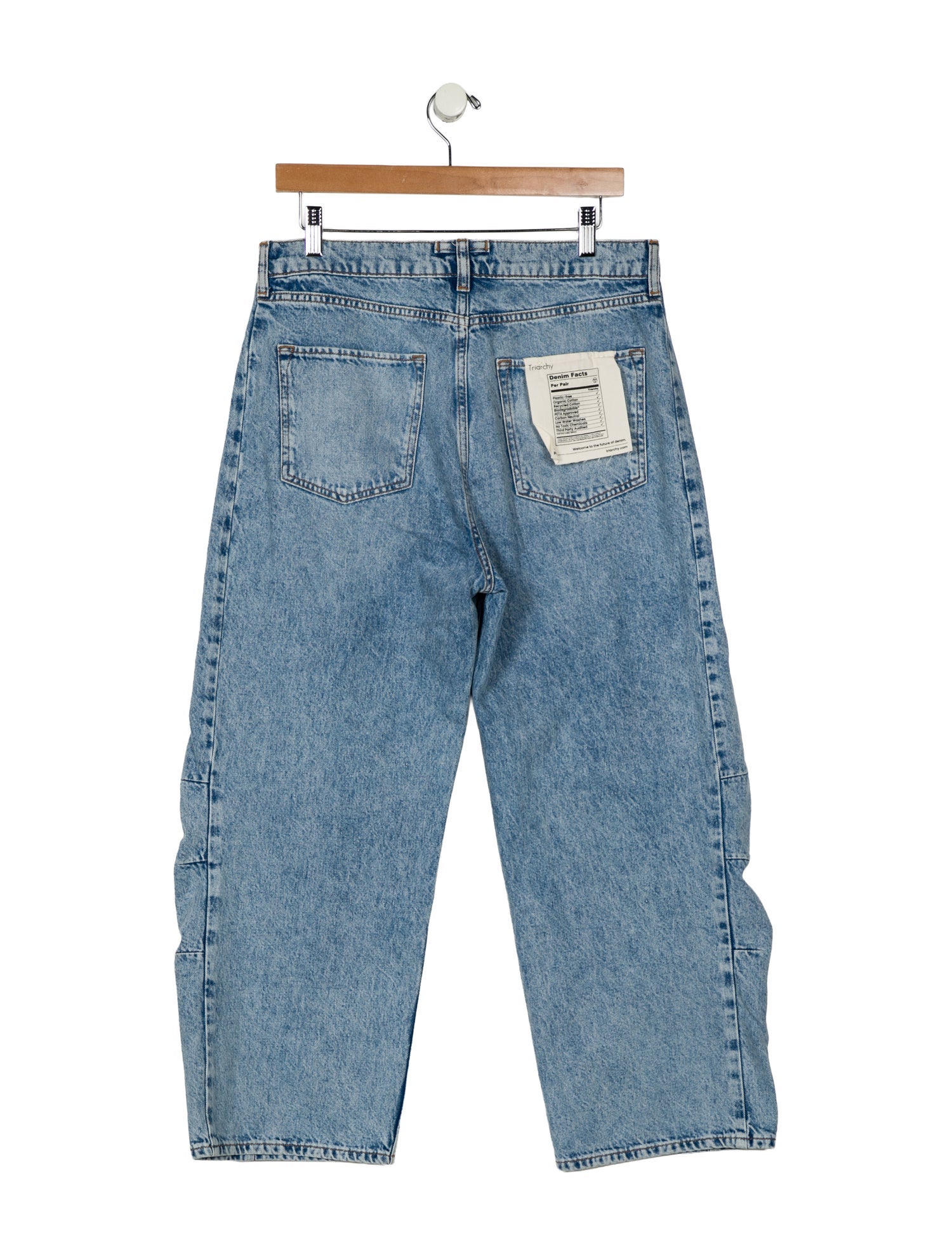 Triarchy High-Rise Wide Leg Jeans