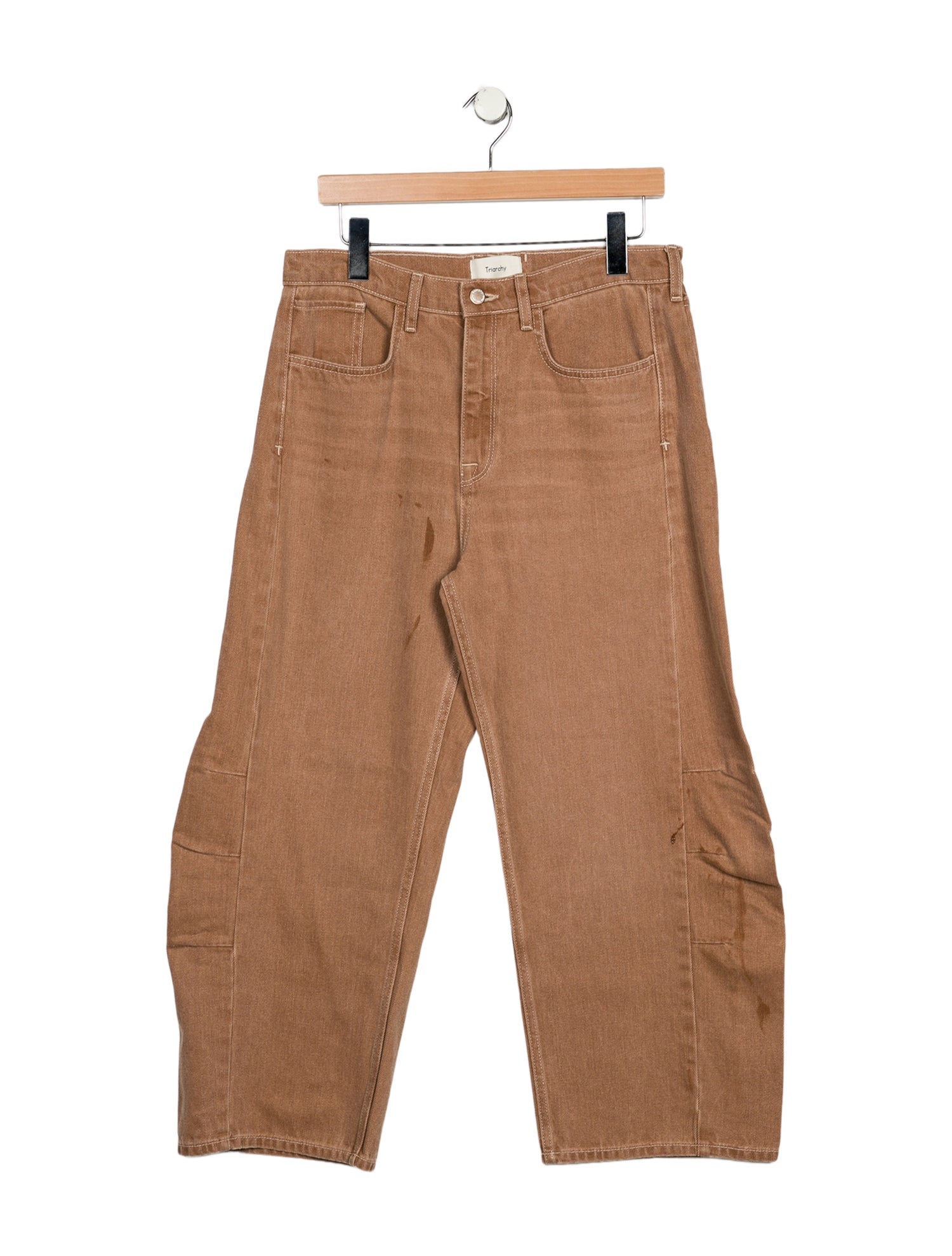 Triarchy High-Rise Wide Leg Jeans