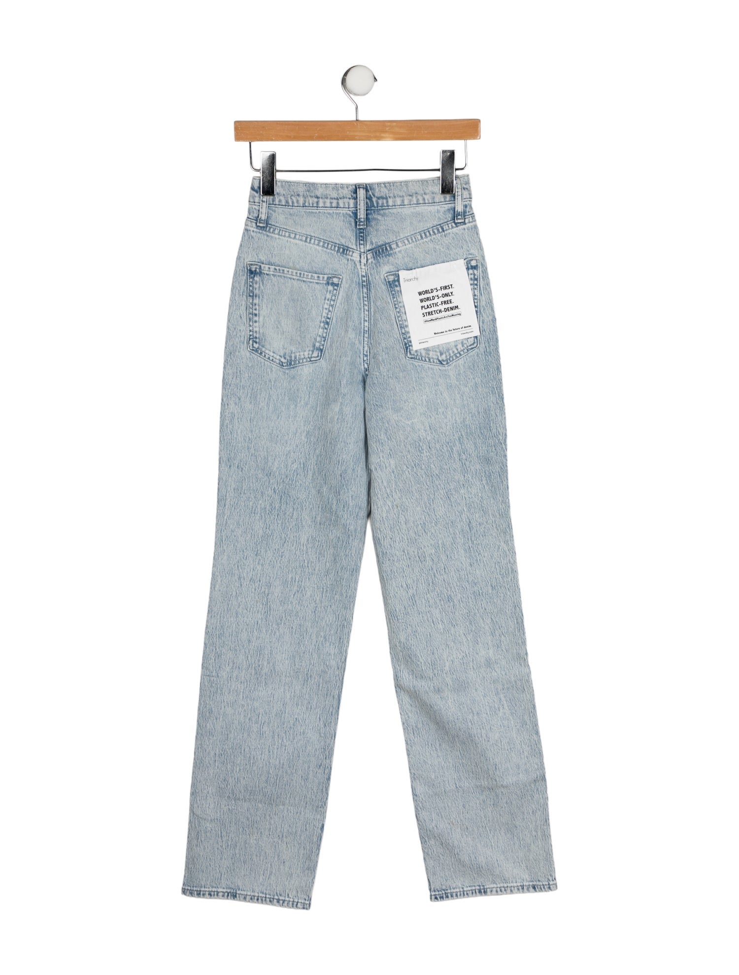 Triarchy High-Rise Straight Leg Jeans