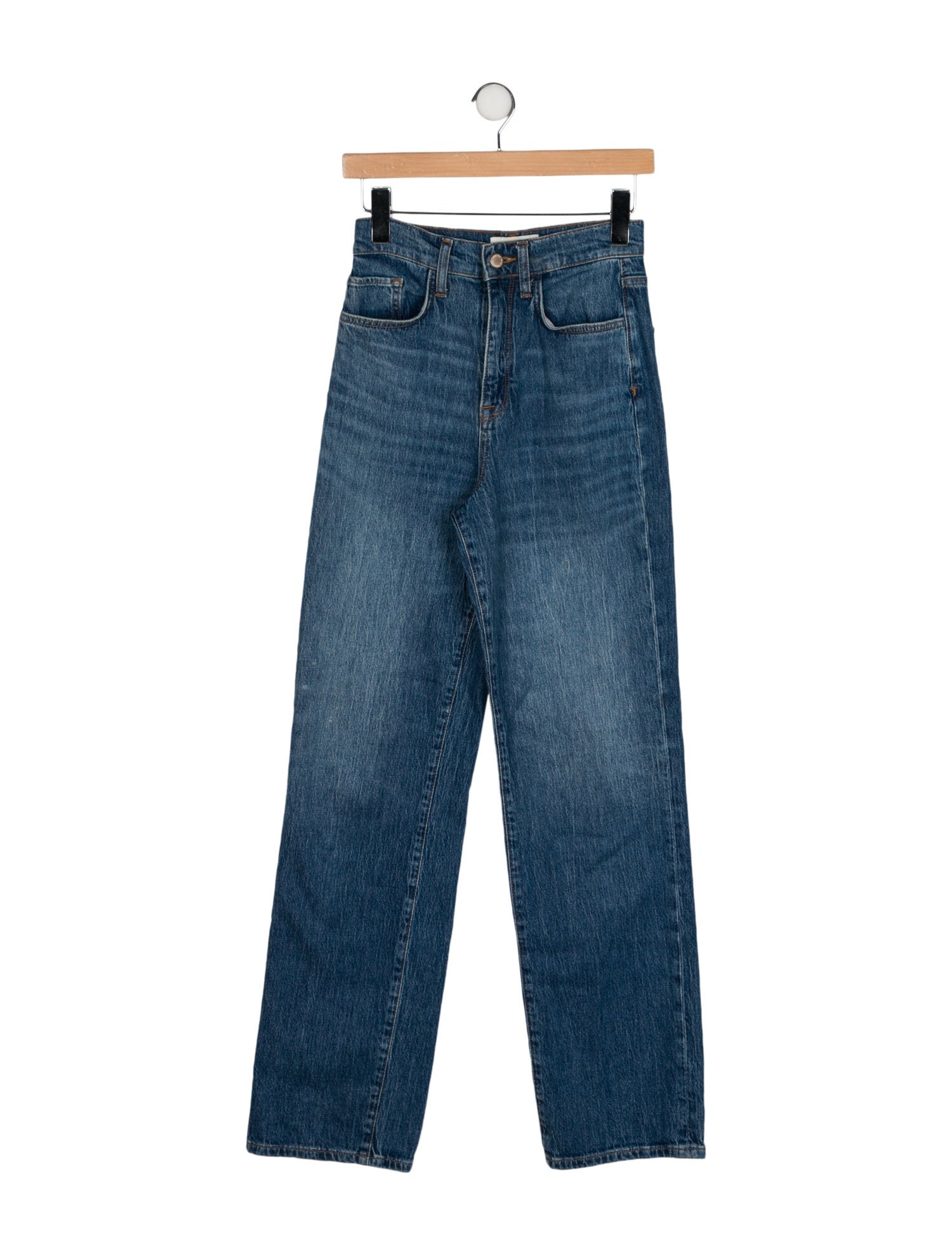 Triarchy High-Rise Straight Leg Jeans