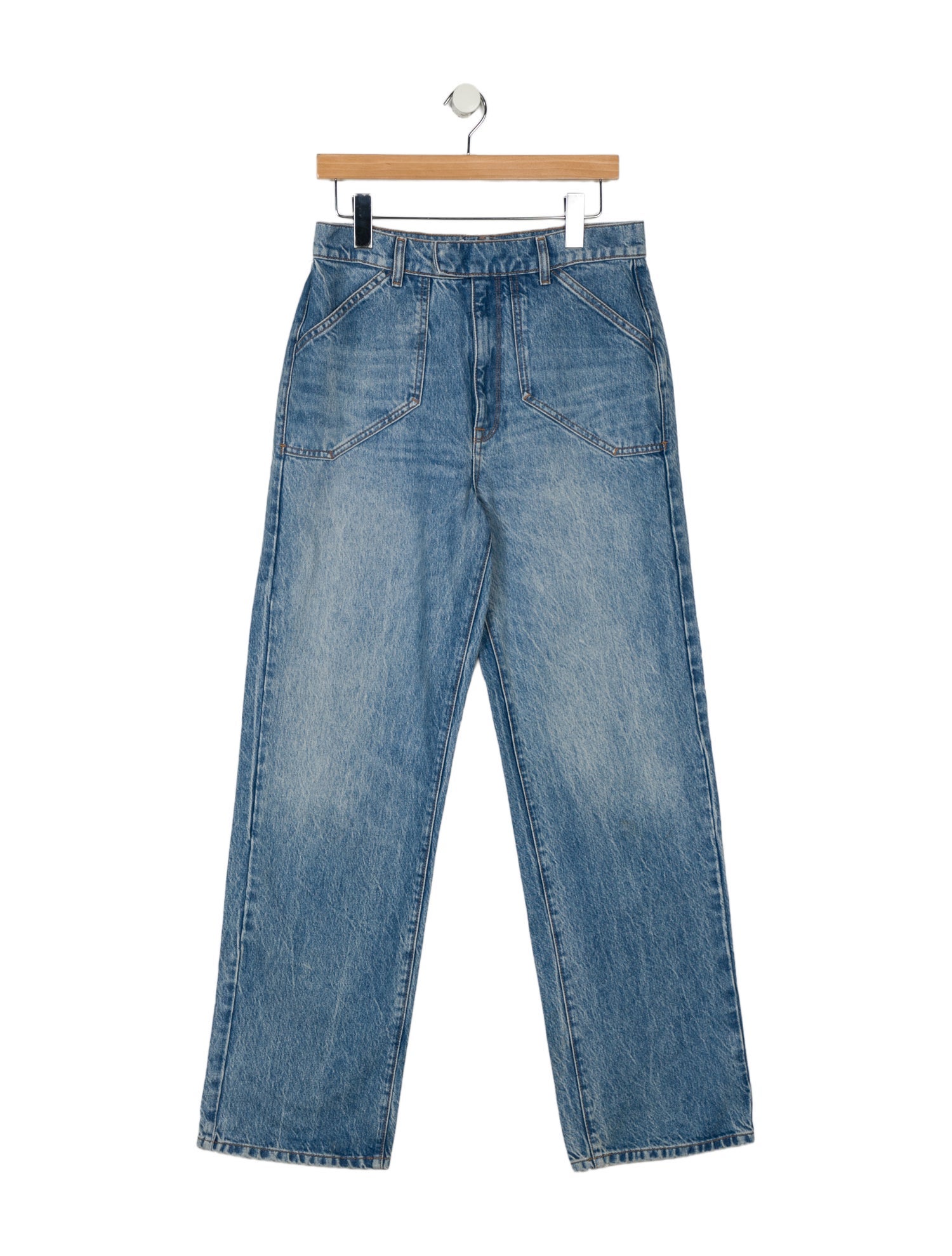 Triarchy High-Rise Wide Leg Jeans