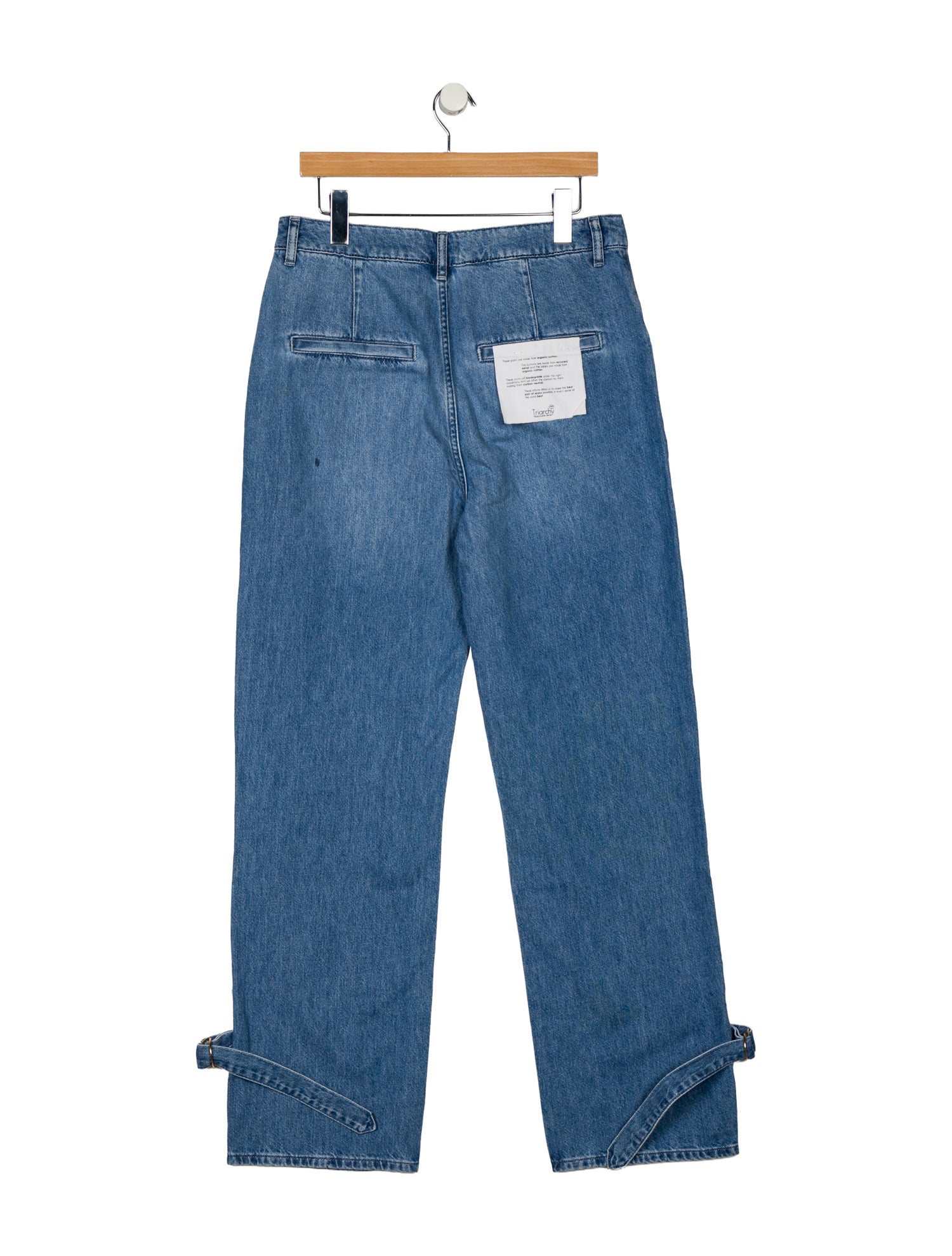 Triarchy High-Rise Wide Leg Jeans