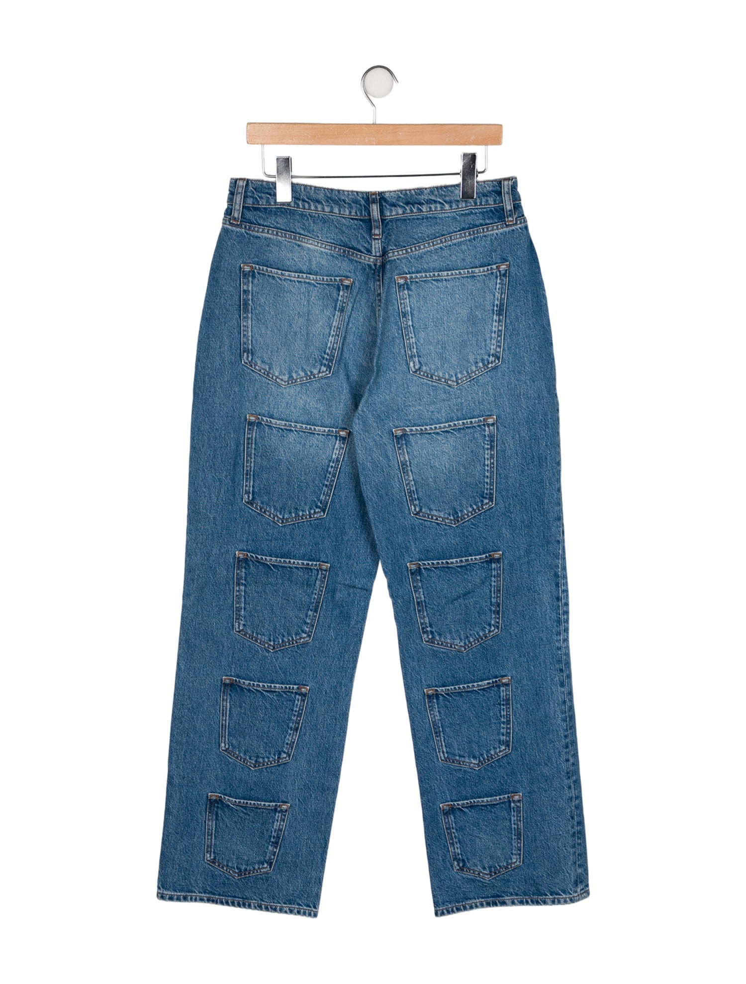 Triarchy High-Rise Wide Leg Jeans