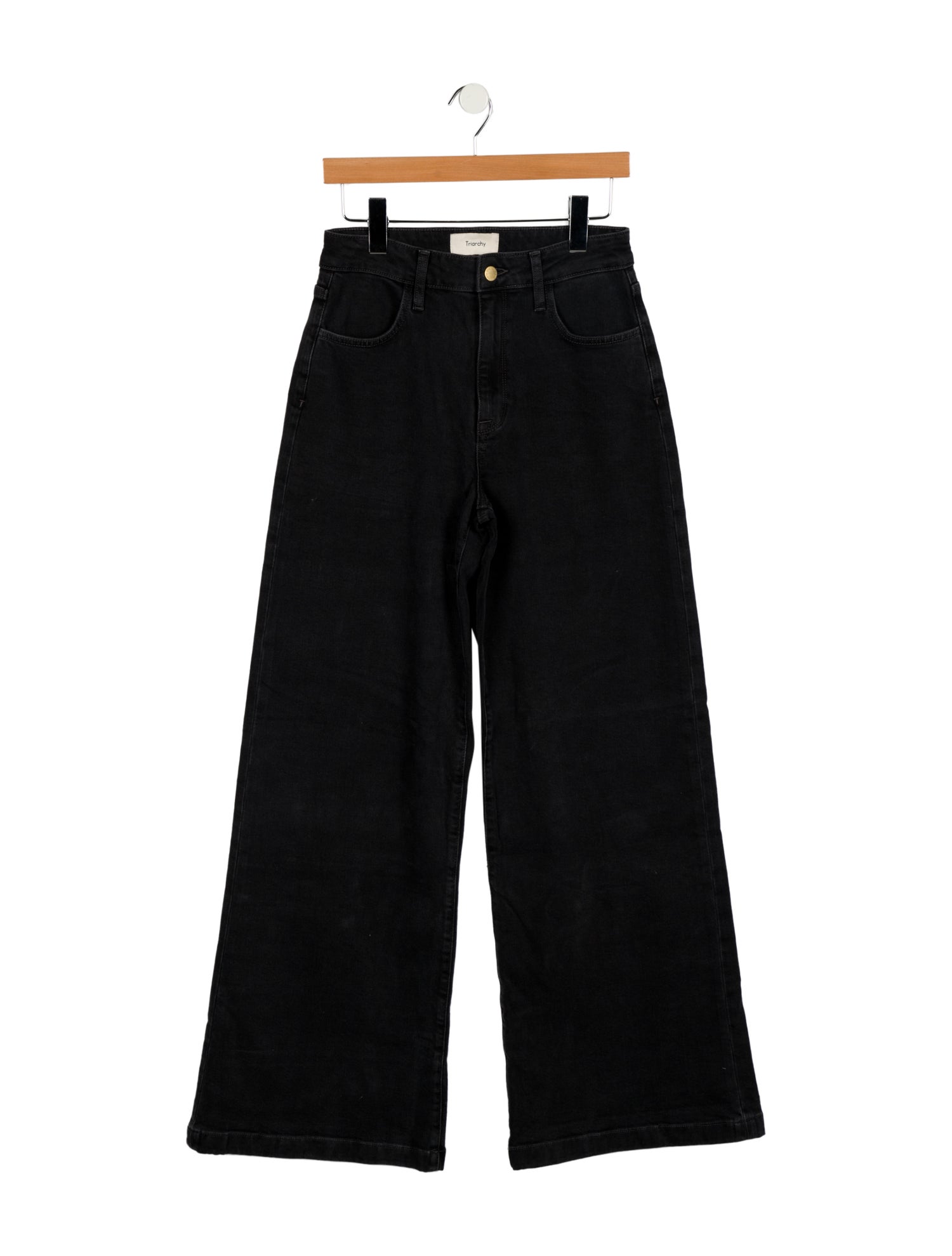 Triarchy High-Rise Wide Leg Jeans