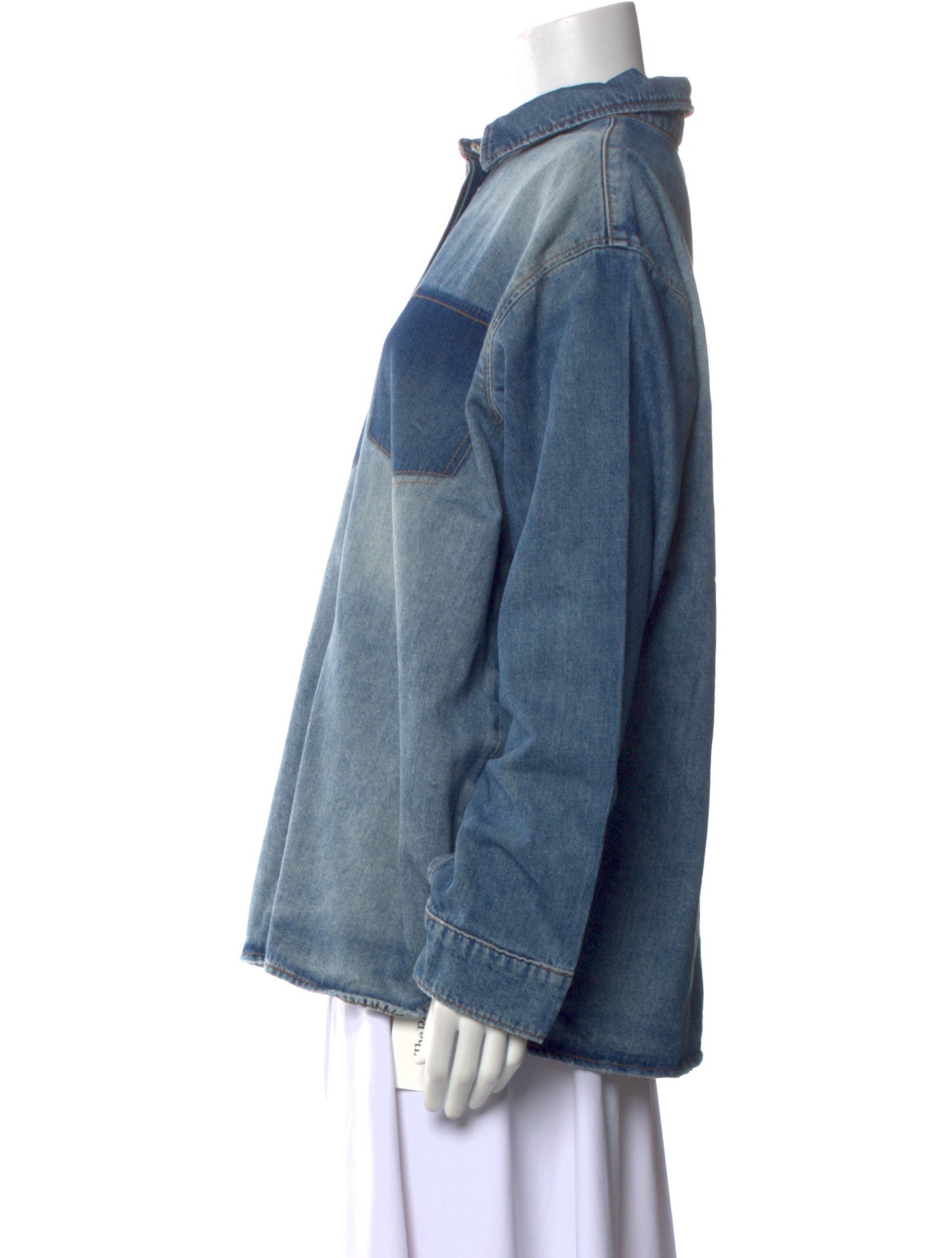 Triarchy Long Sleeve Button-Up Top