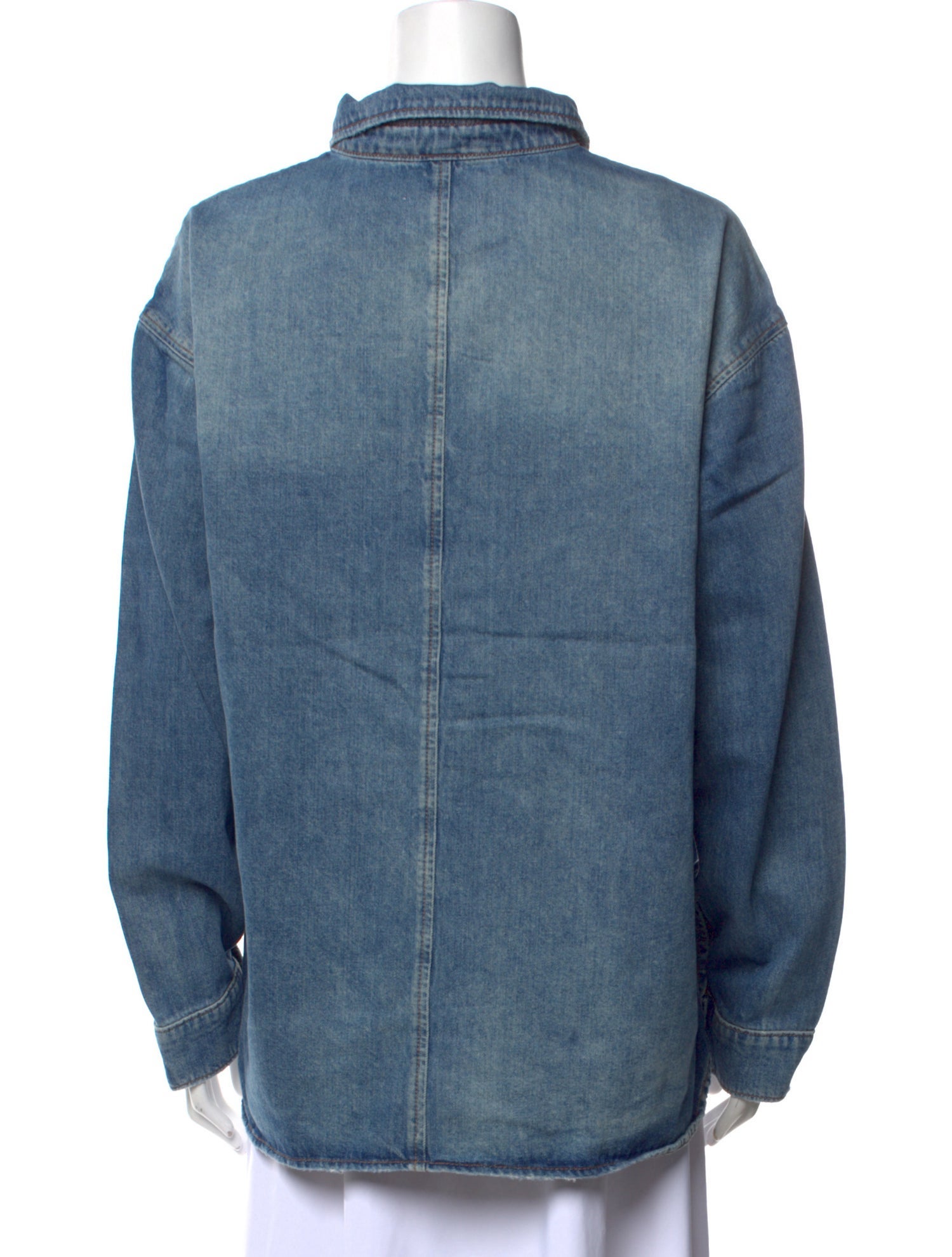 Triarchy Long Sleeve Button-Up Top