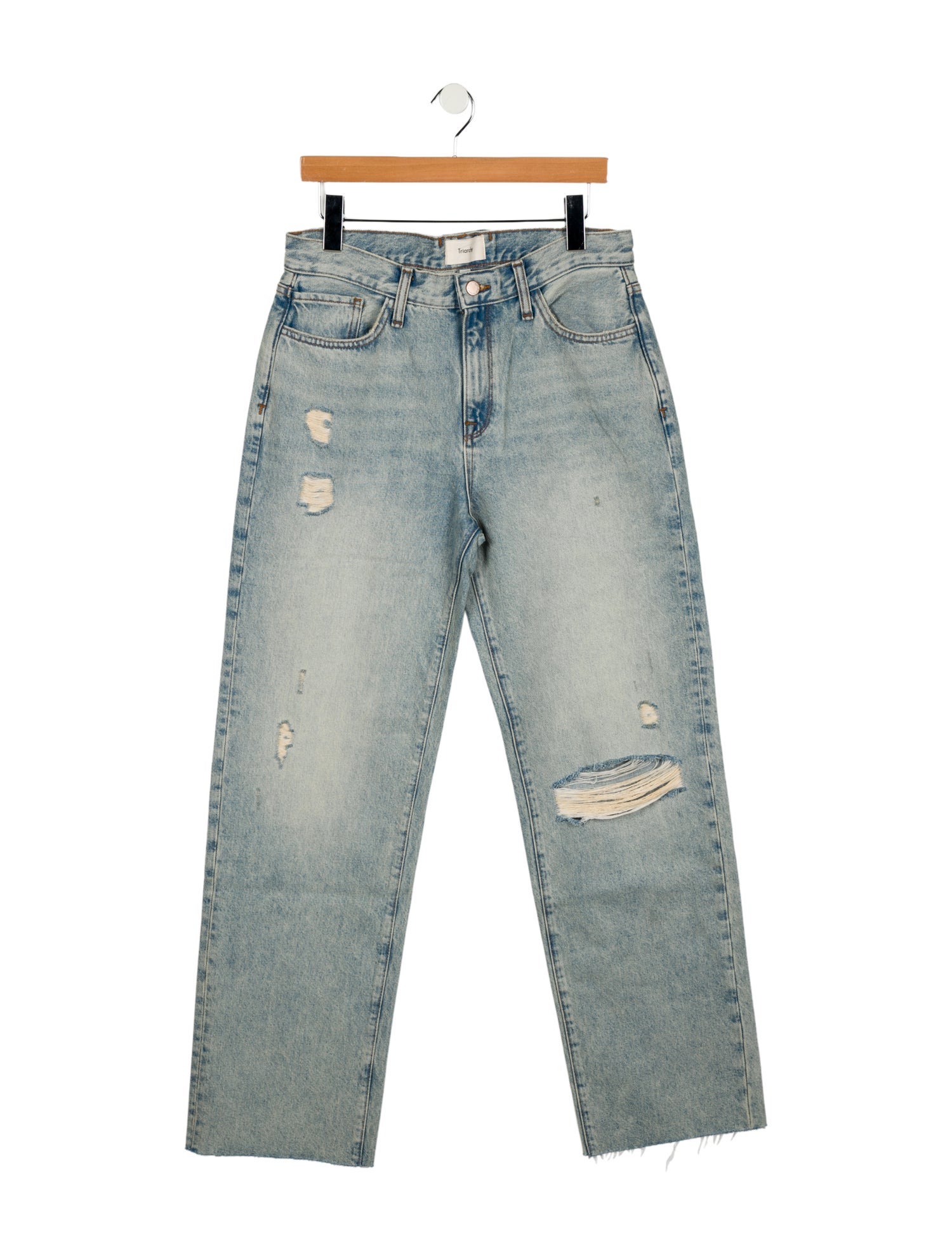 Triarchy High-Rise Wide Leg Jeans