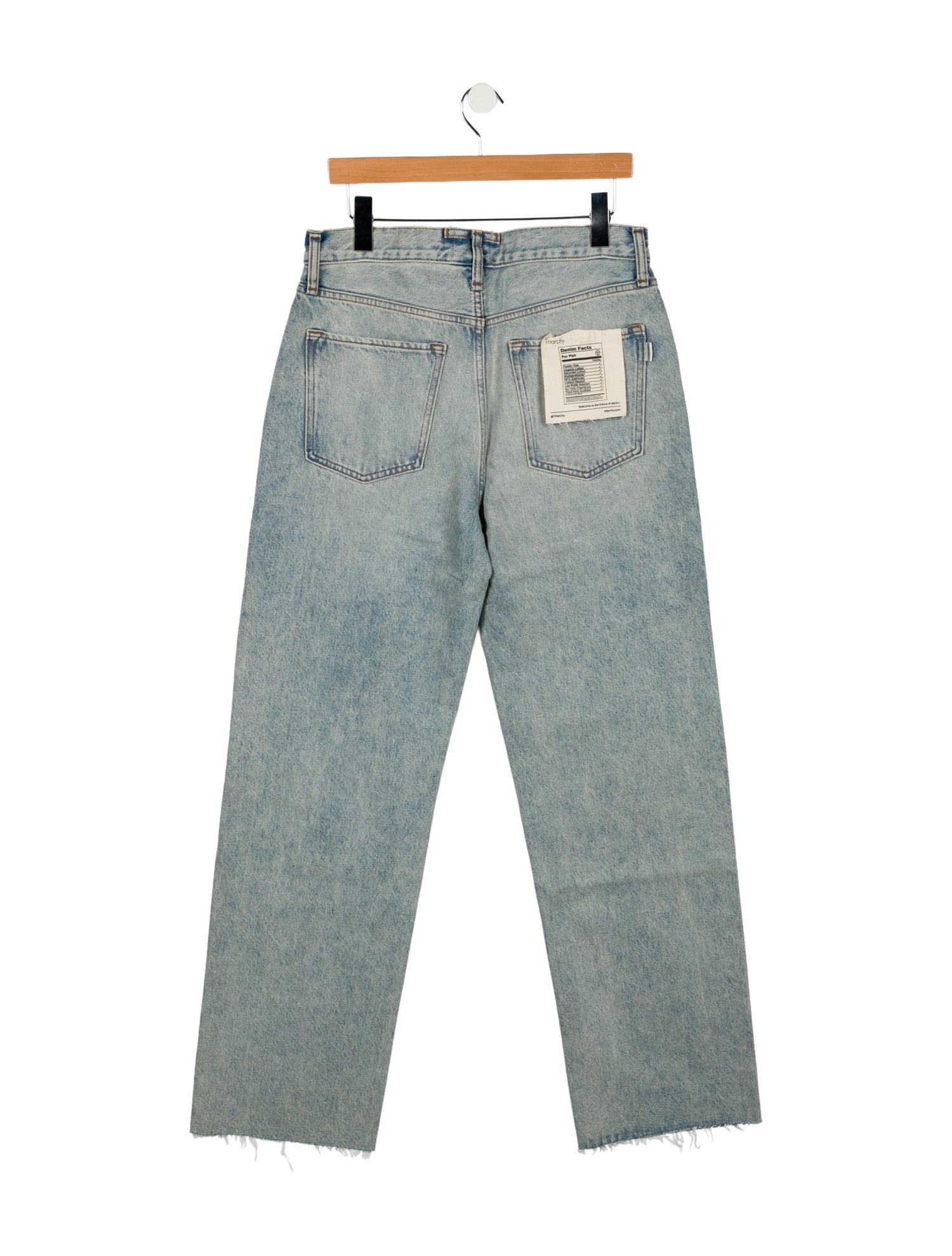 Triarchy High-Rise Wide Leg Jeans