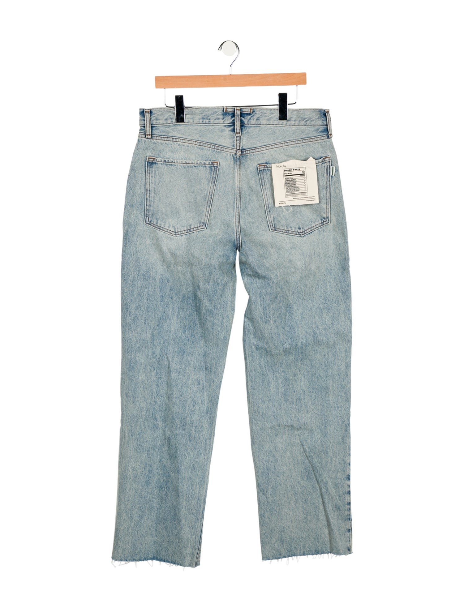 Triarchy High-Rise Wide Leg Jeans