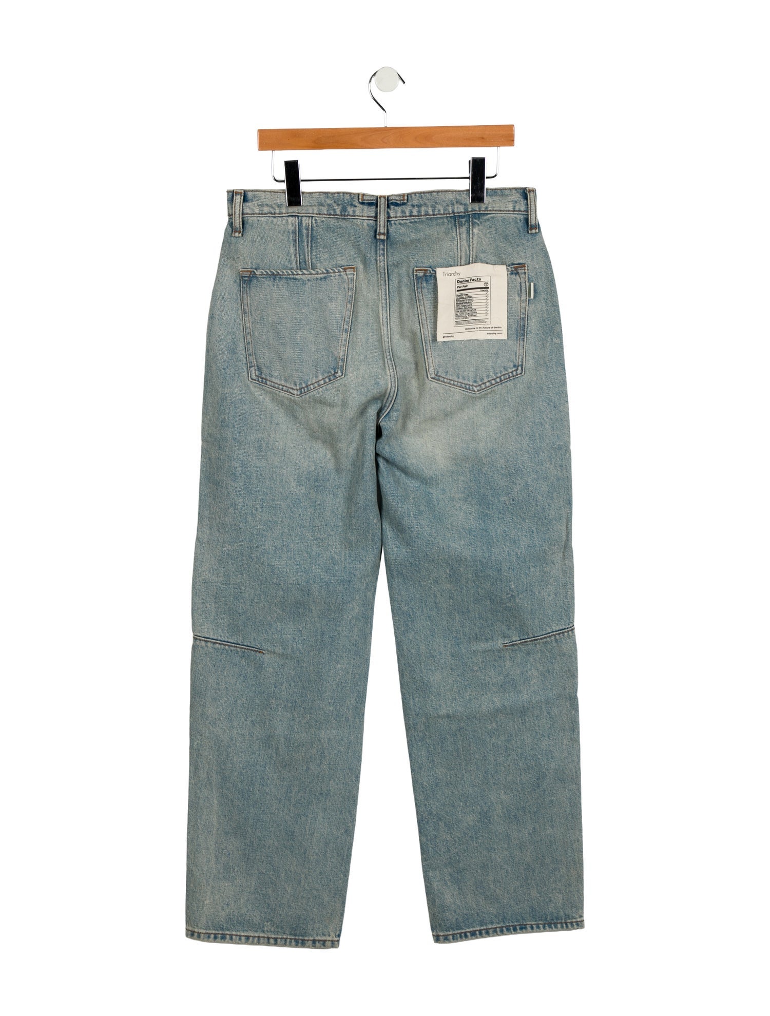 Triarchy High-Rise Straight Leg Jeans w/ Tags