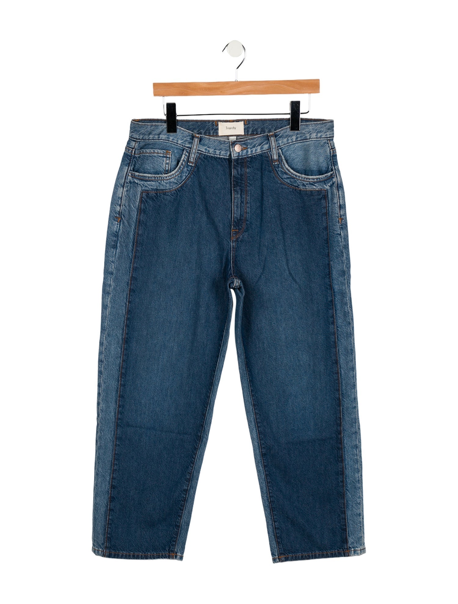 Triarchy High-Rise Wide Leg Jeans