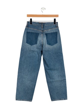 Triarchy Mid-Rise Straight Leg Jeans