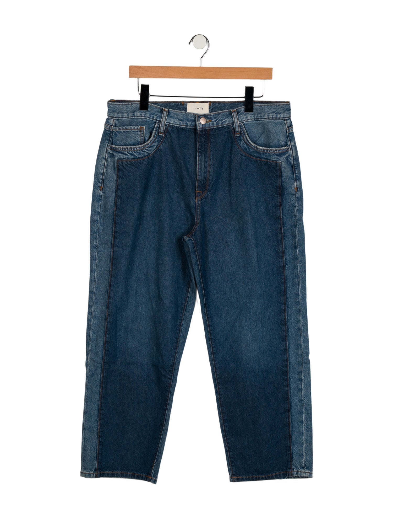 Triarchy High-Rise Wide Leg Jeans