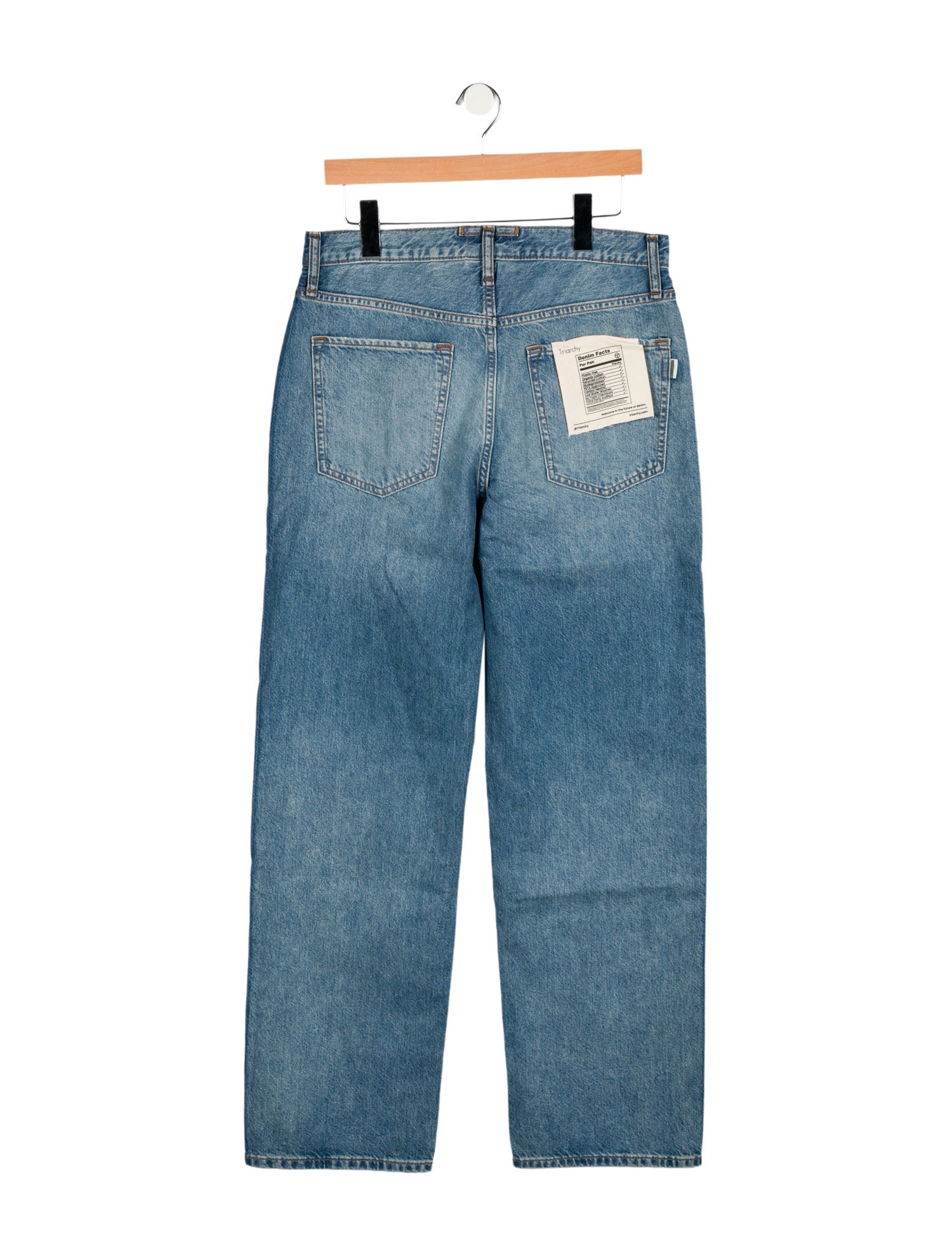 Triarchy High-Rise Wide Leg Jeans w/ Tags