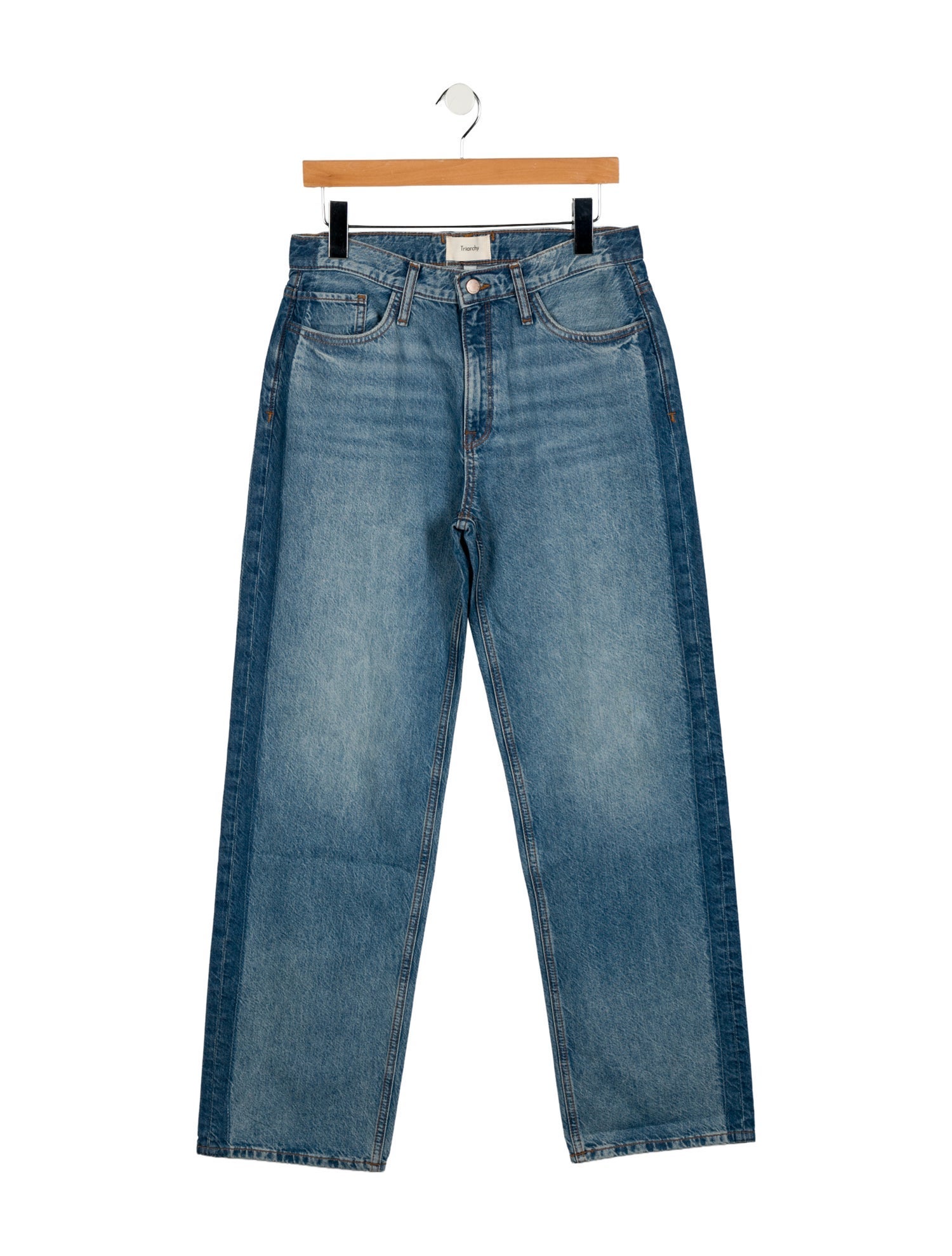 Triarchy Mid-Rise Wide Leg Jeans w/ Tags