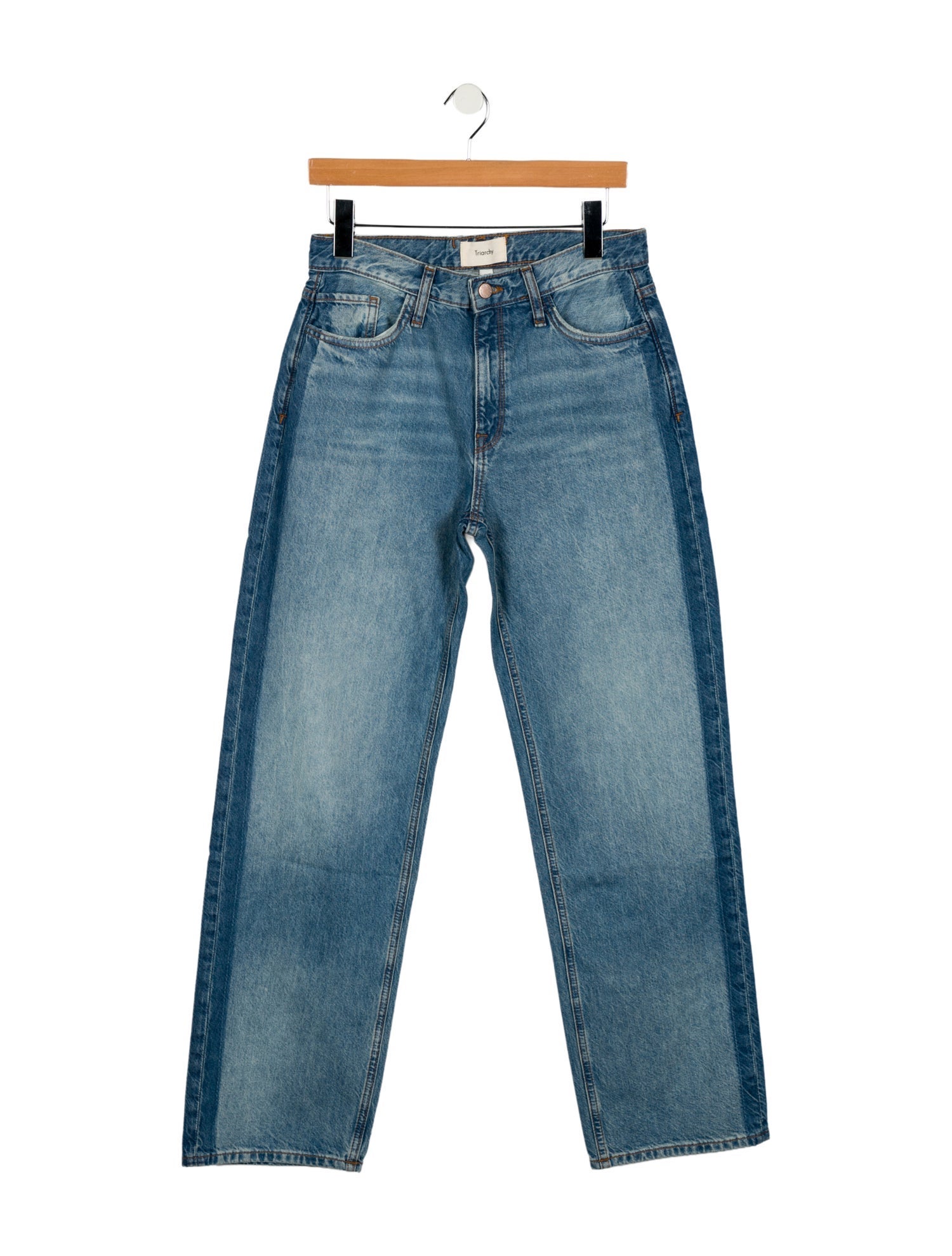 Triarchy Mid-Rise Straight Leg Jeans w/ Tags