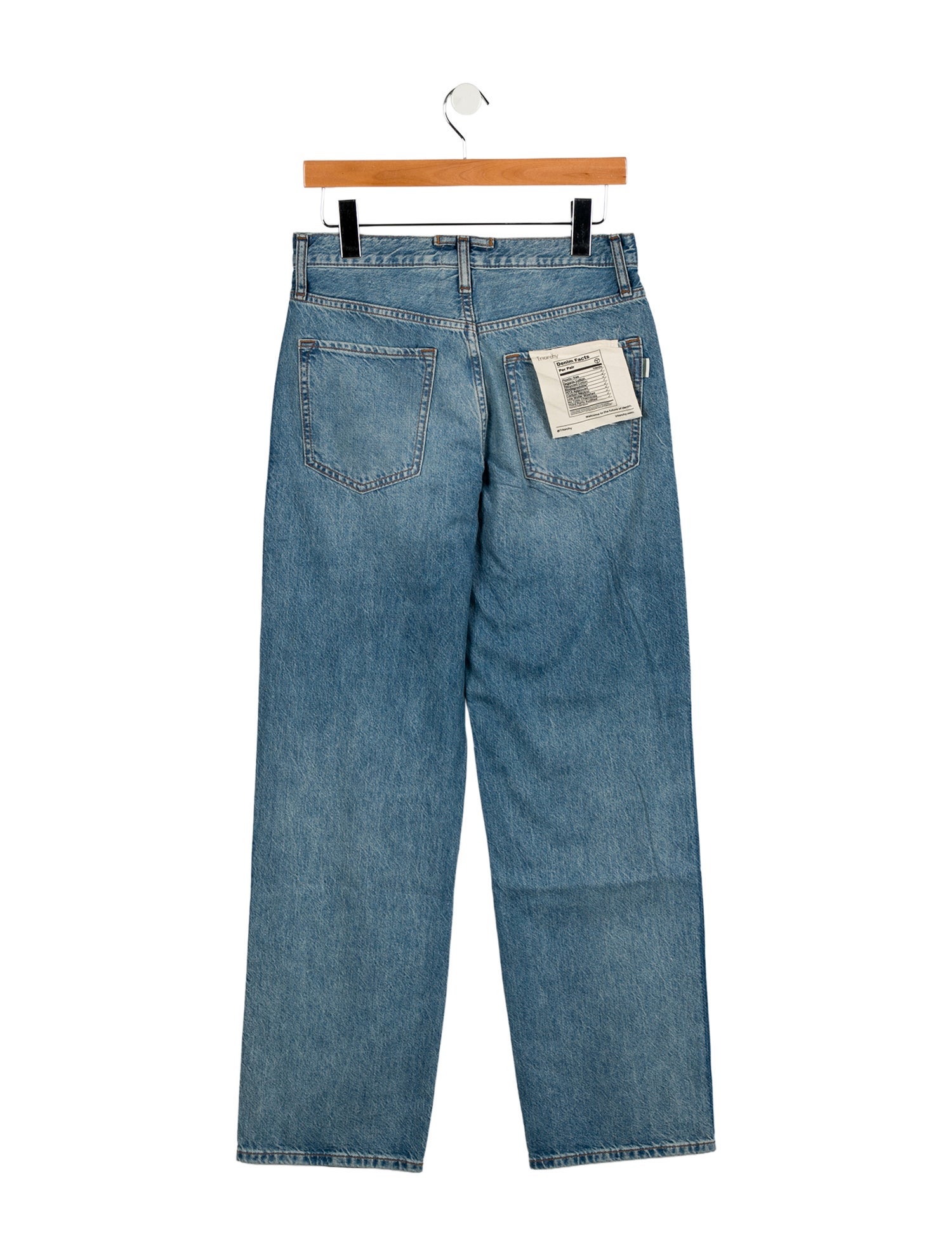 Triarchy Mid-Rise Straight Leg Jeans w/ Tags