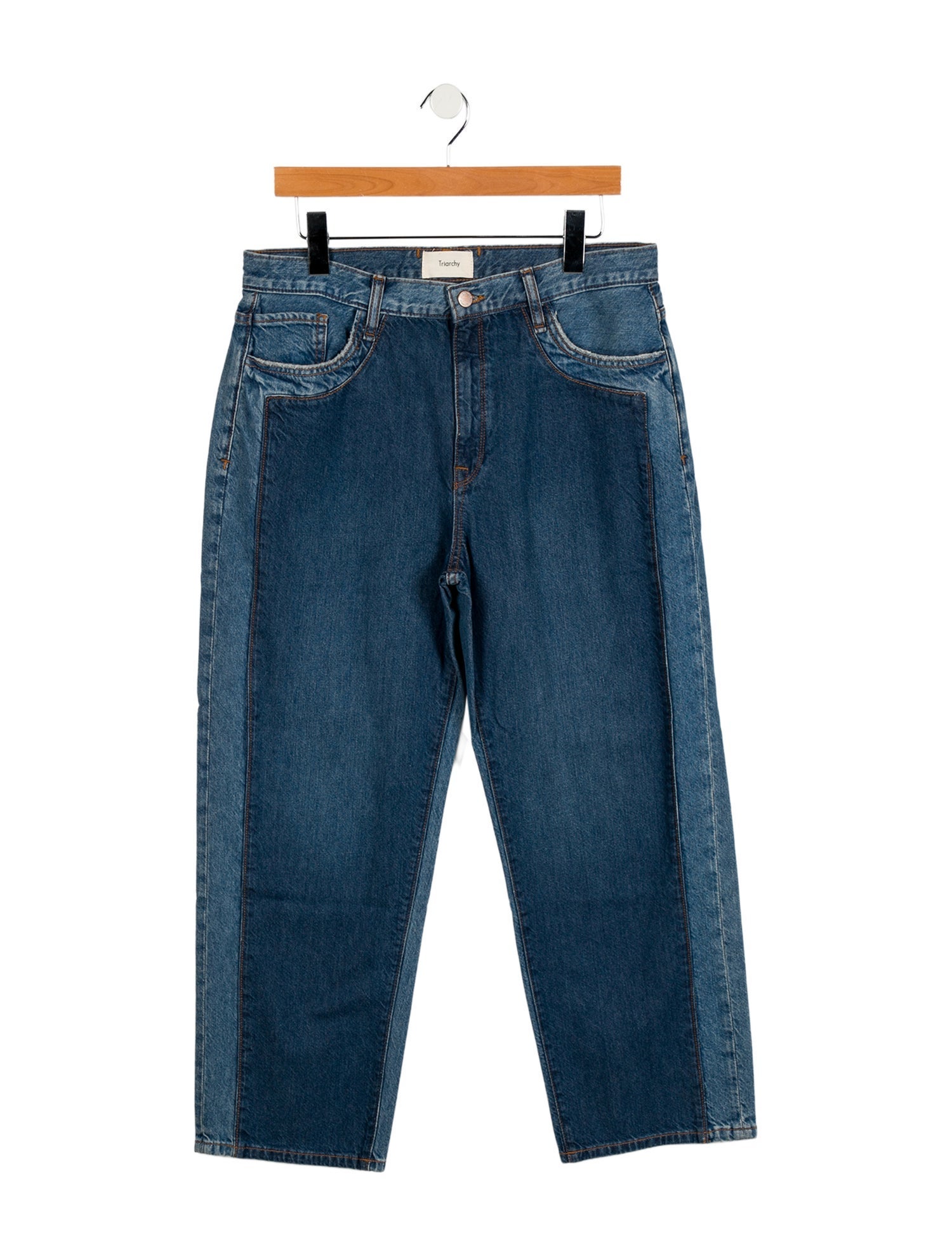 Triarchy High-Rise Wide Leg Jeans