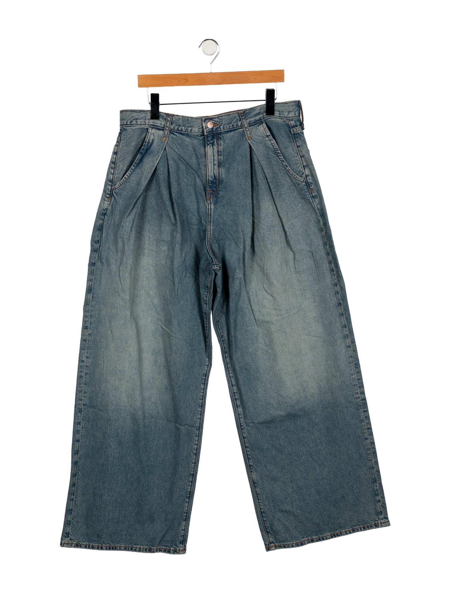 Triarchy High-Rise Wide Leg Jeans