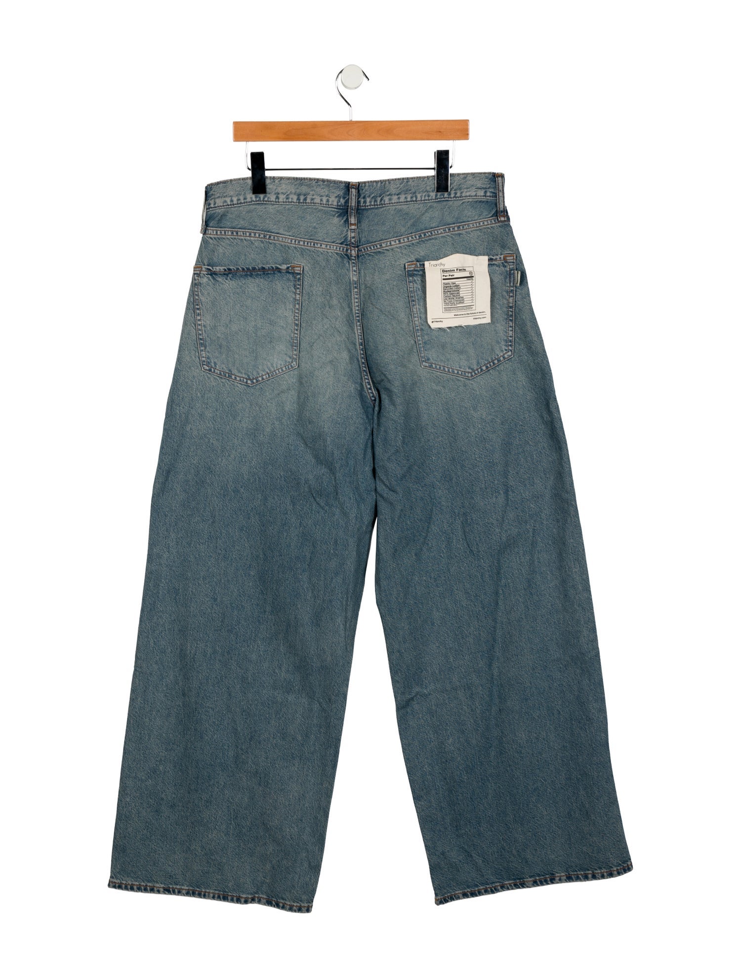Triarchy High-Rise Wide Leg Jeans