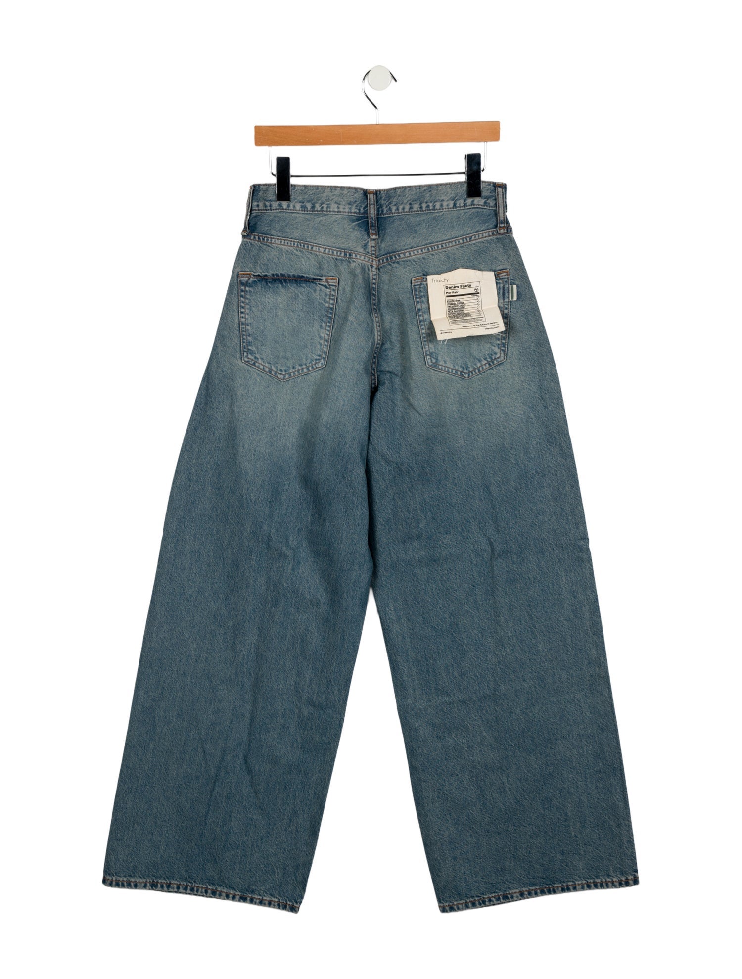 Triarchy High-Rise Wide Leg Jeans