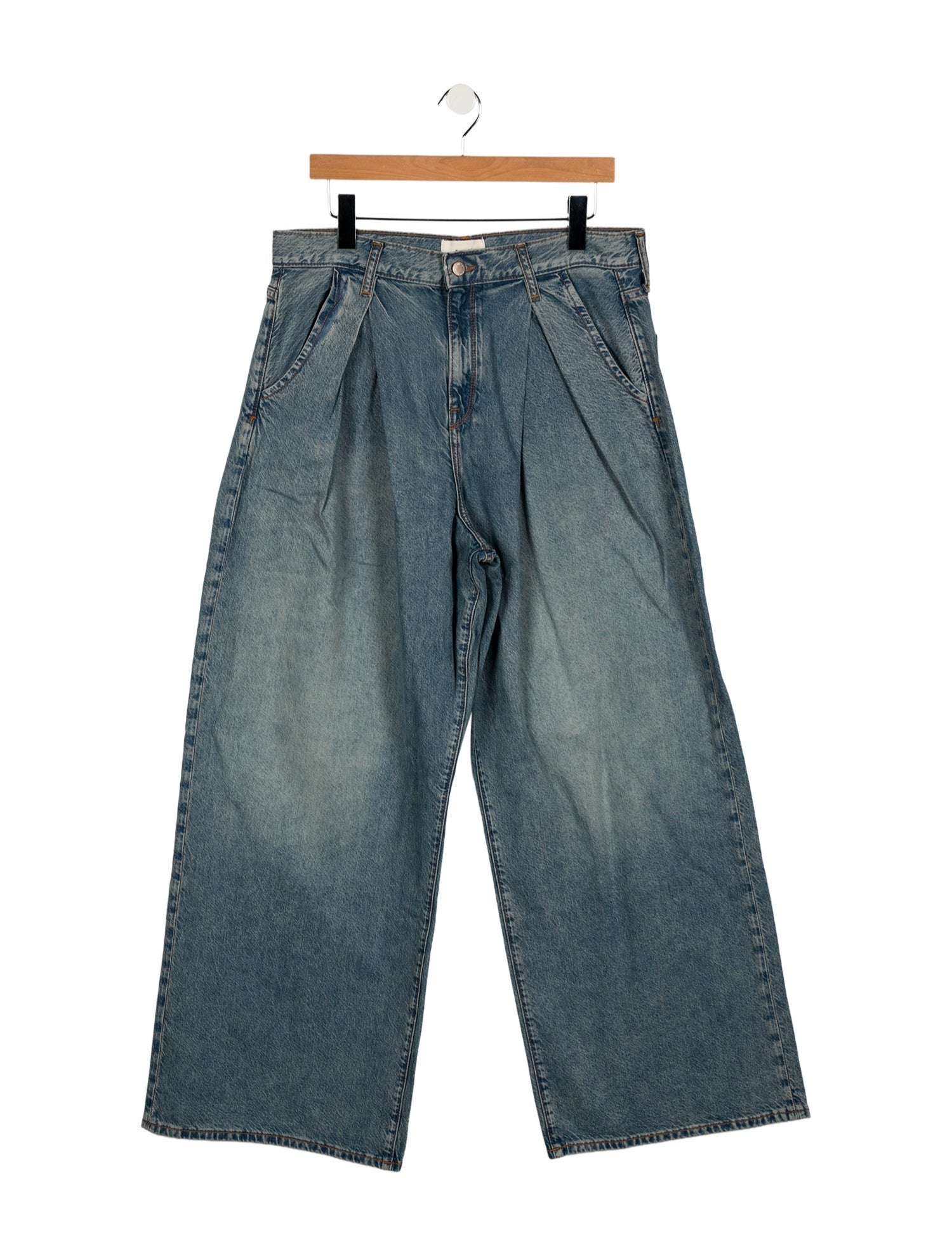 Triarchy High-Rise Wide Leg Jeans