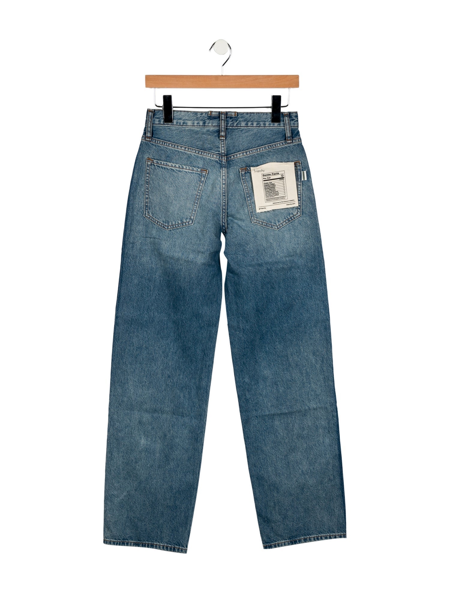 Triarchy Mid-Rise Straight Leg Jeans